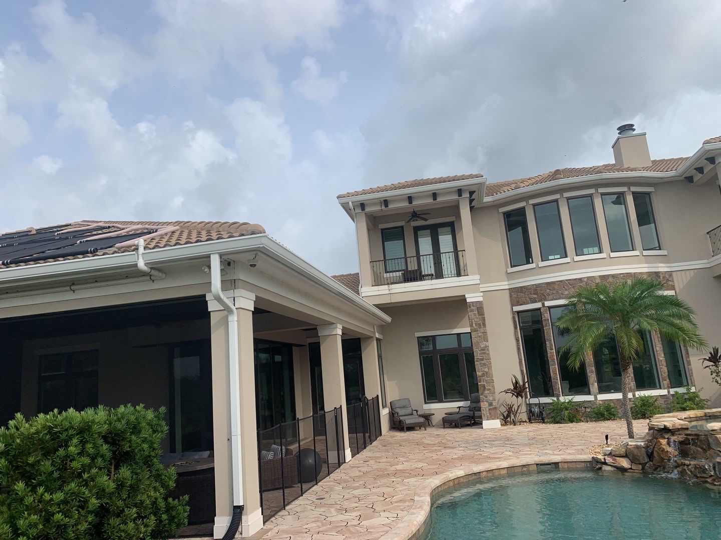 Downspout Installation for Multi-Story Homes in Lakewood Ranch by Gutter Professors