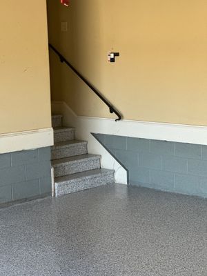 Garage Floor Coating using Coyote