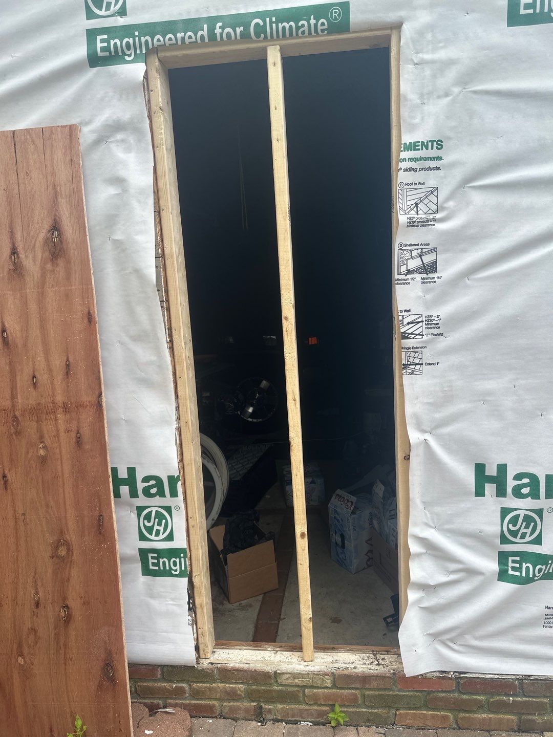 Siding Installation using Hardie Plank Artic white by A Plus Exterior