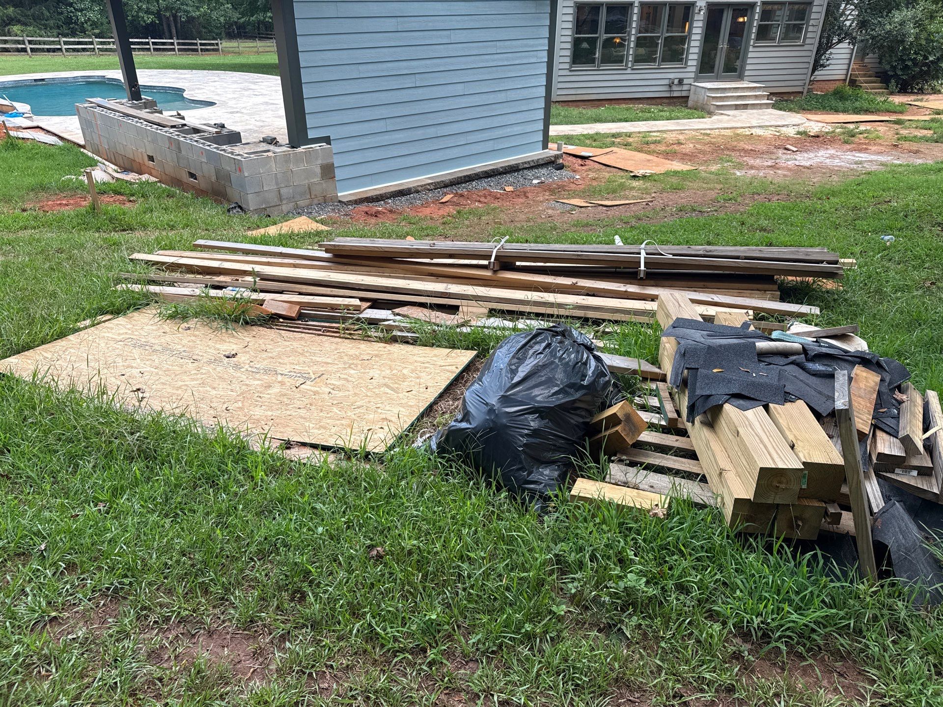Project in Rock Hill by Badger Hauling