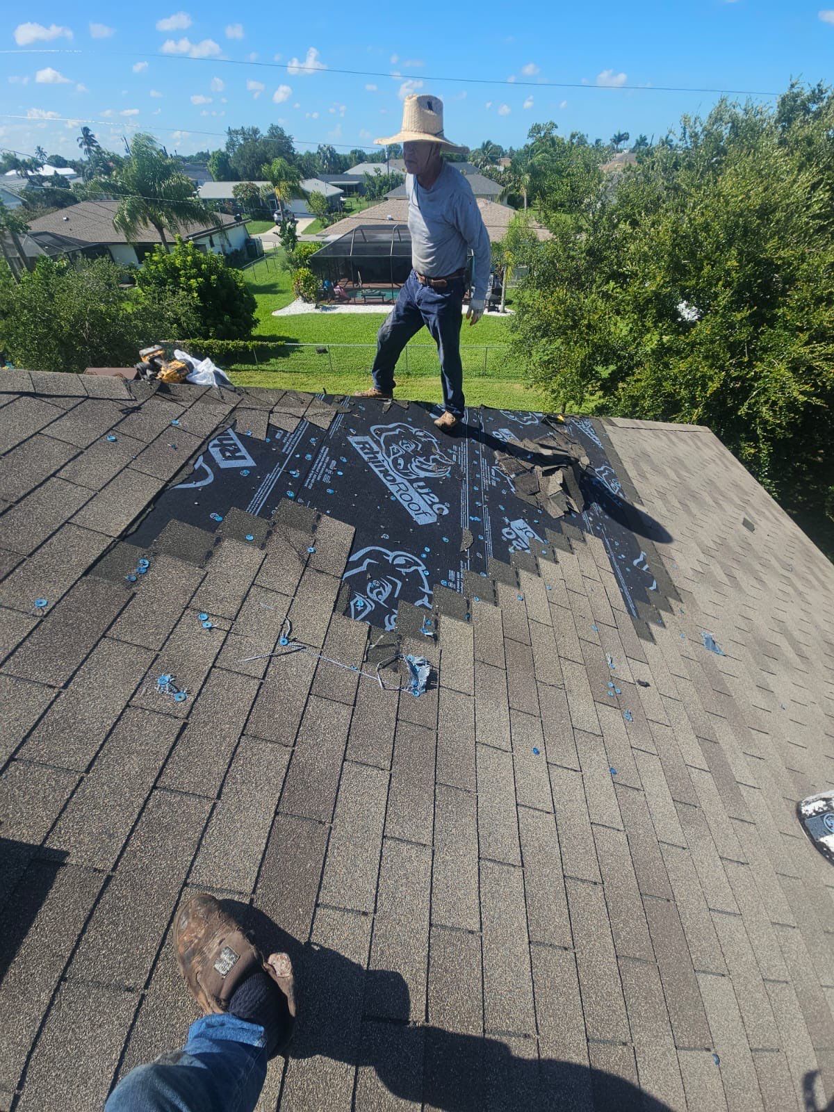 Residential Shingle Repair by Four Peaks Roofing