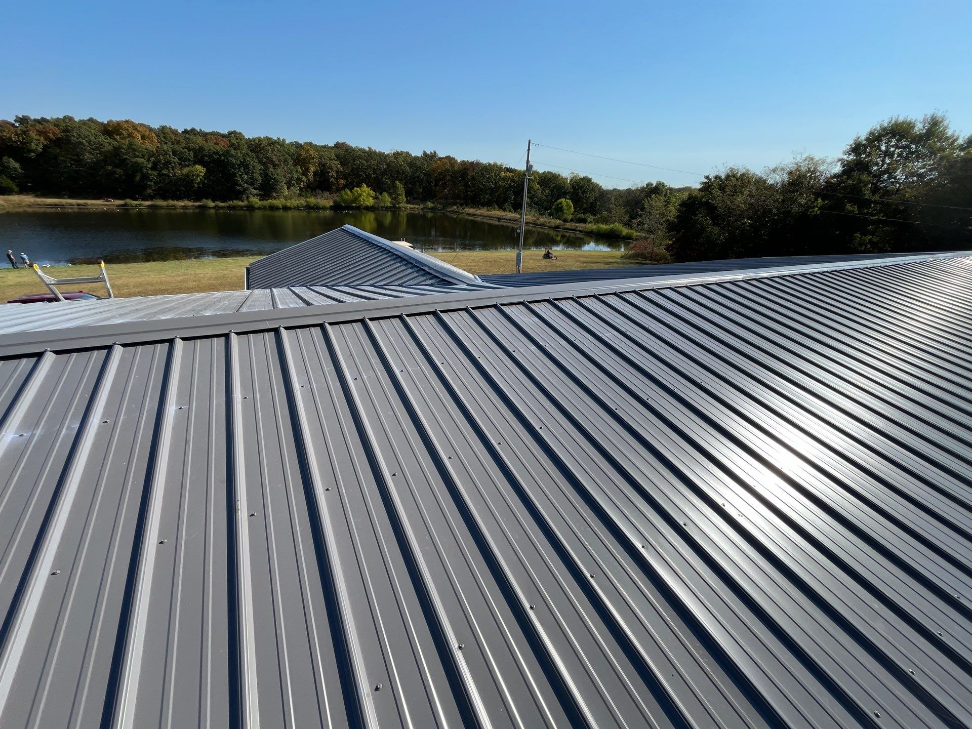 Residential Roofing Install - 29 Gauge G-Rib Metal  by Titan Commercial & Residential Roofing 