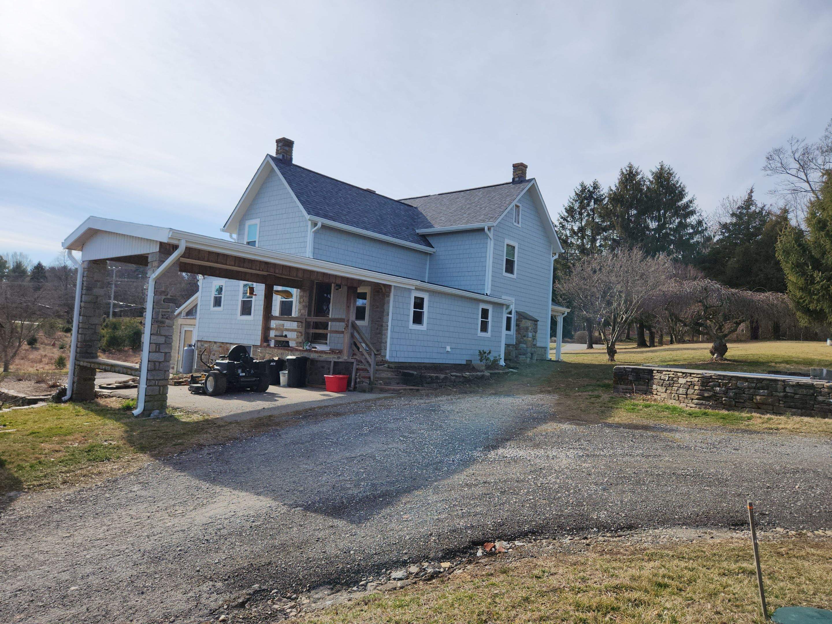 Complete Exterior Home Make Over in Maryland by Elvis General Construction LLC