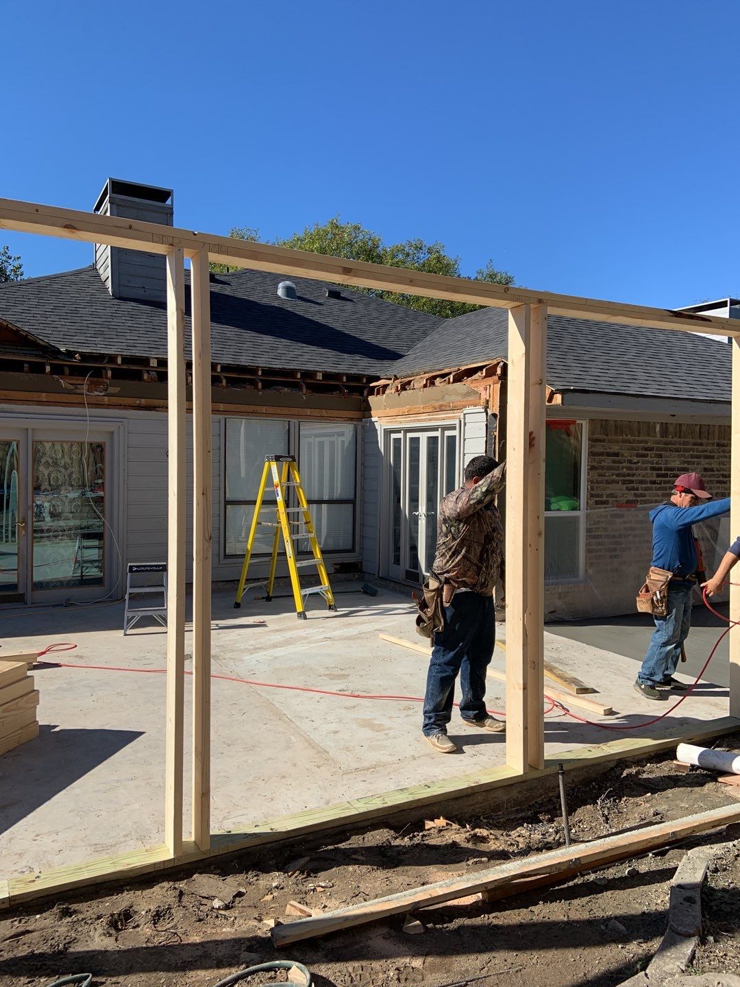 Enclosed Patio Remodel by First Out Roofing 