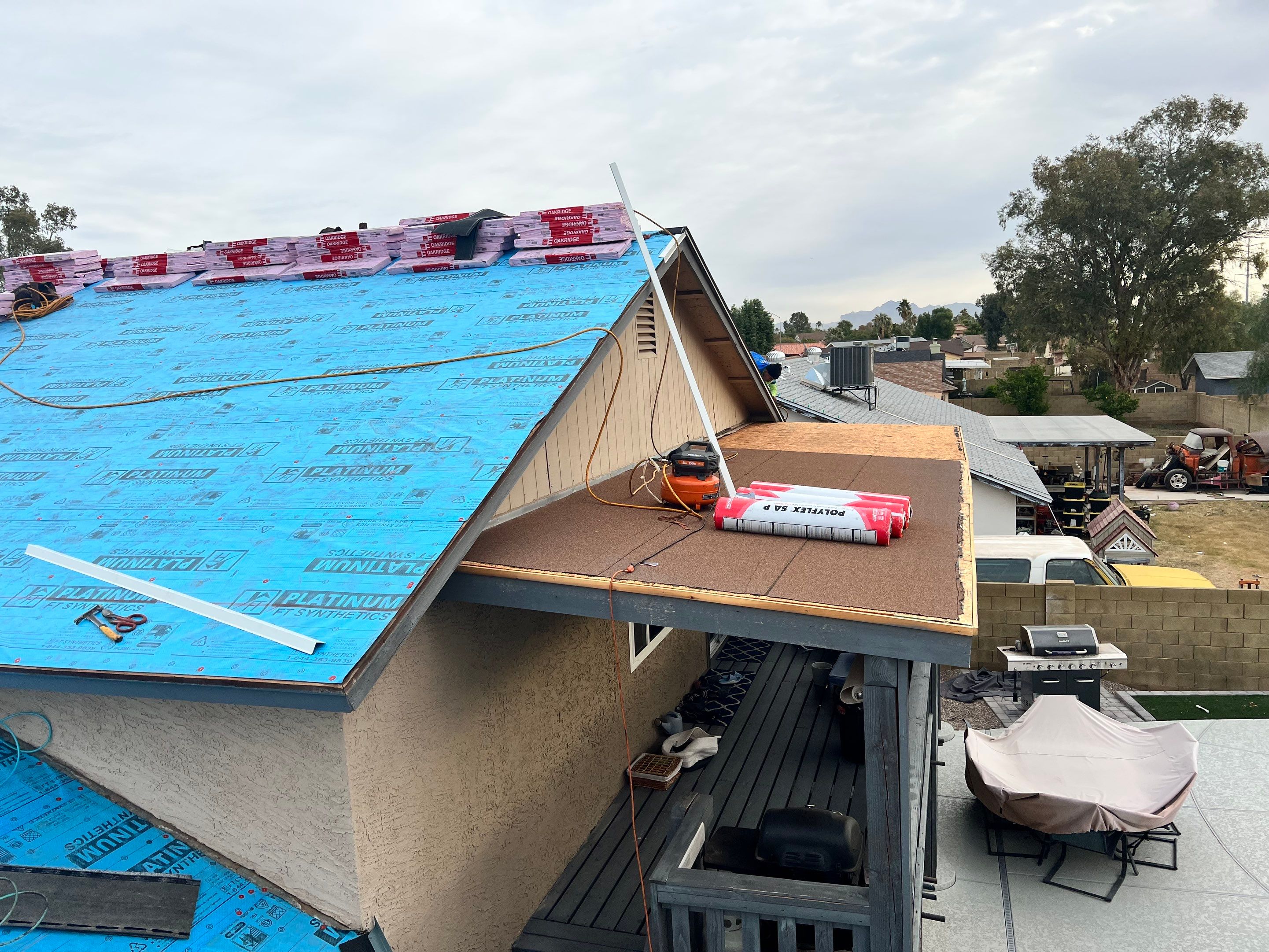 Anne's Full Re-Roof + Shed by All Storm Roofing & Construction