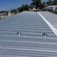 24ga 1" Nail-Strip Mill Finish by Total Roofing System The Metal Roof Experts