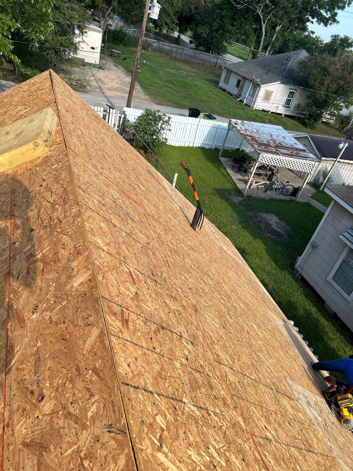Residential Roofing Installation using Owen's Corning Duration (Lifetime) Shingles by Roof Repair Company