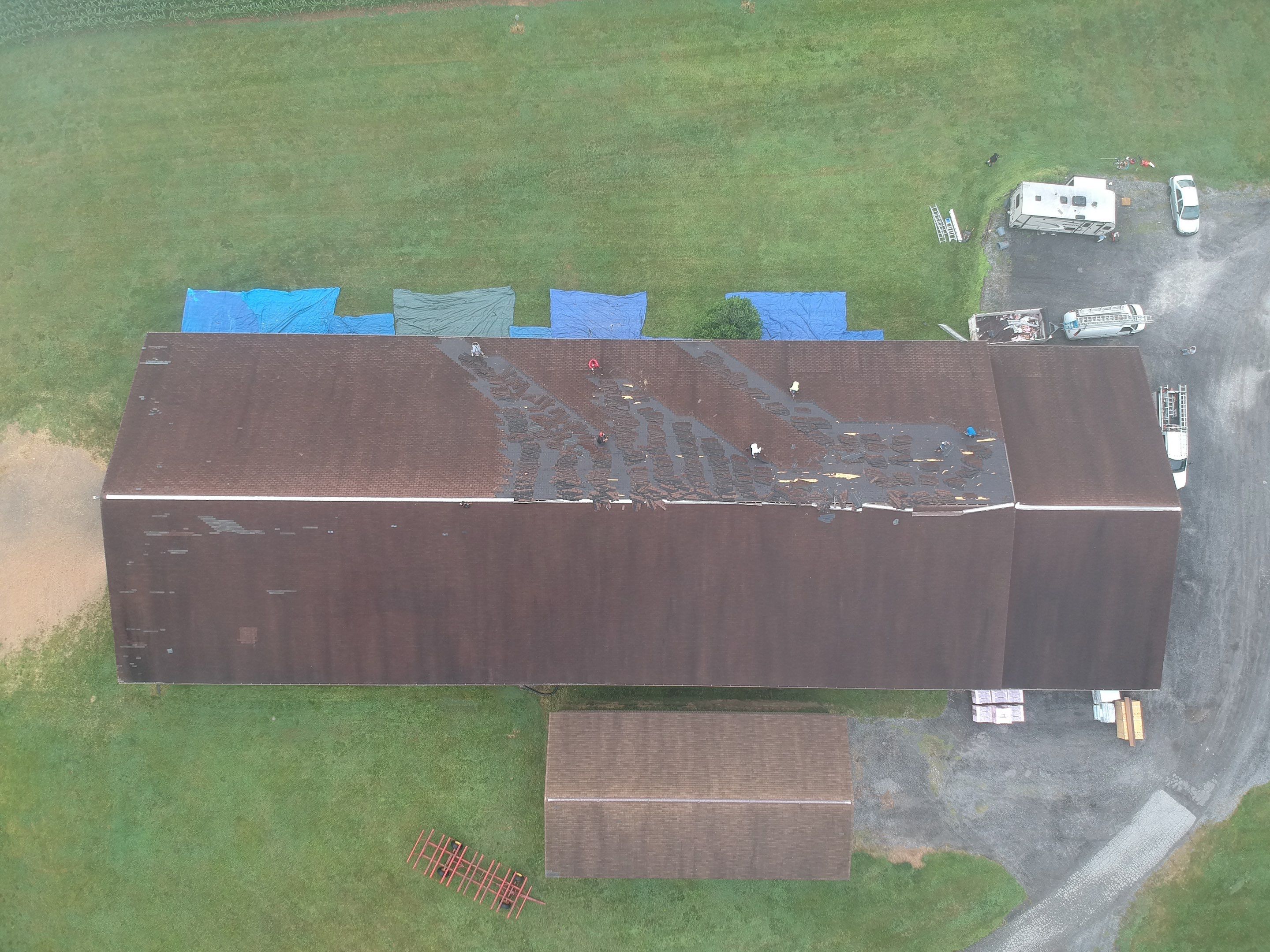Roof Replacement in Upperco, MD • Private Farm by Seipp Roofing, LLC