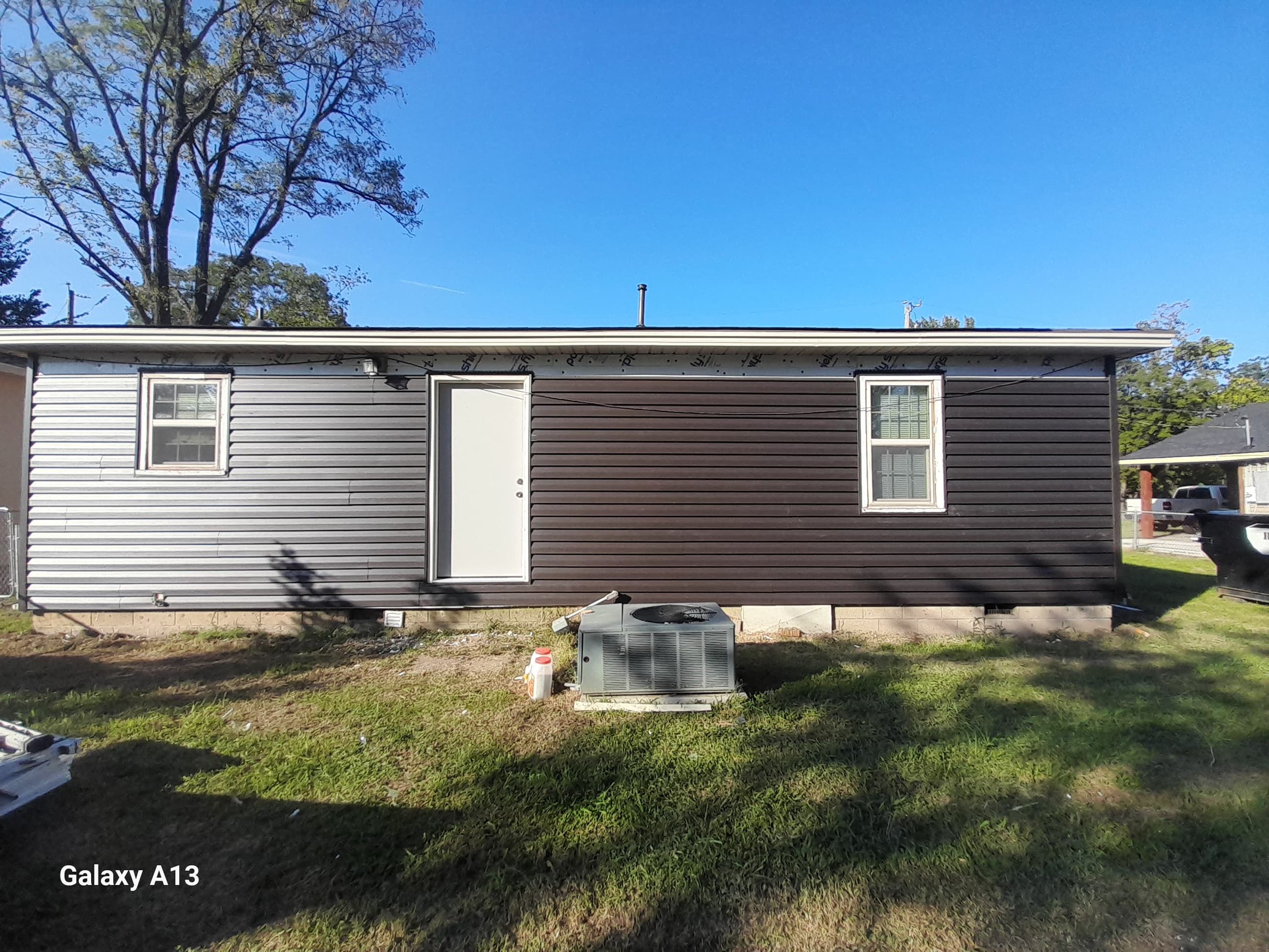 Hail damage & tornado damage restoration.  by In & Out Construction & Remodeling, LLC