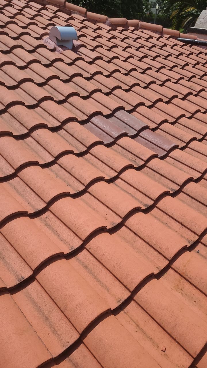 Concrete Tile Roof Repair using Concrete Roof Tile by Aastro Roofing
