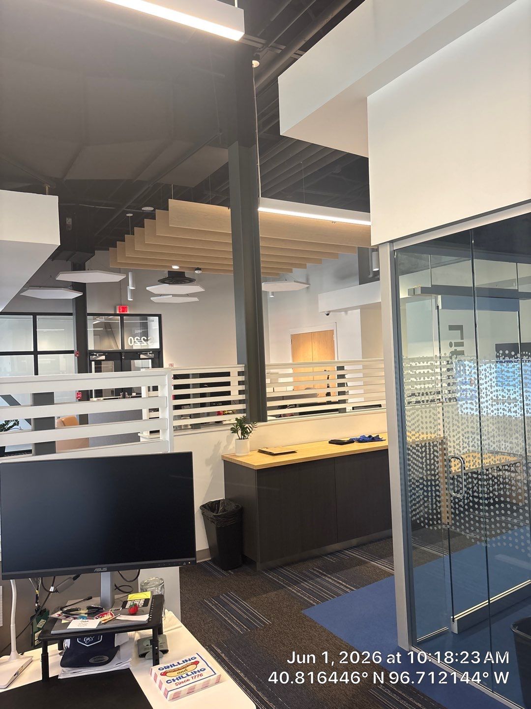 Modern Commercial Office Renovation with Glass Partitions in Lincoln by CompanyCam Sales Demo