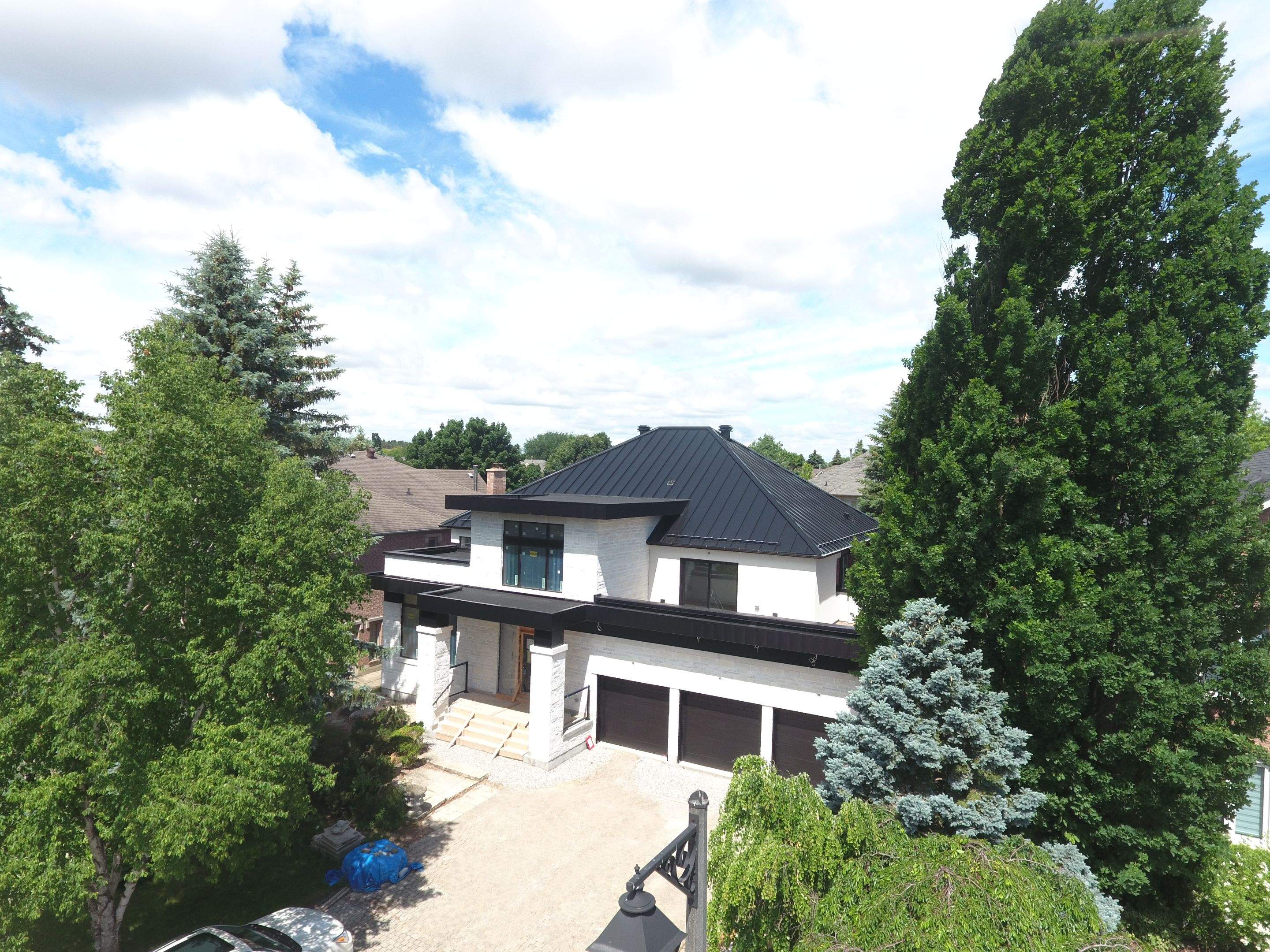 Standing Seam Metal Roof - Custom Coping and Flashing  by Jay Carter Roofing & Sheet Metal