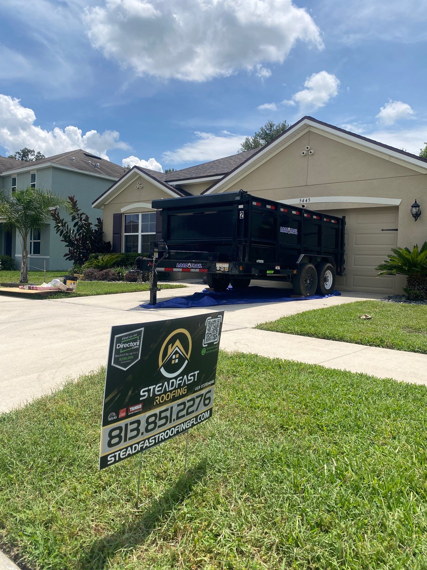 Roof Replacement in Zephyrhills, FL. by Steadfast Roofing