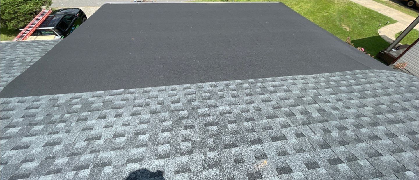 Residential Roofing Installation using Architectural Shingles by The Roofing Dudes