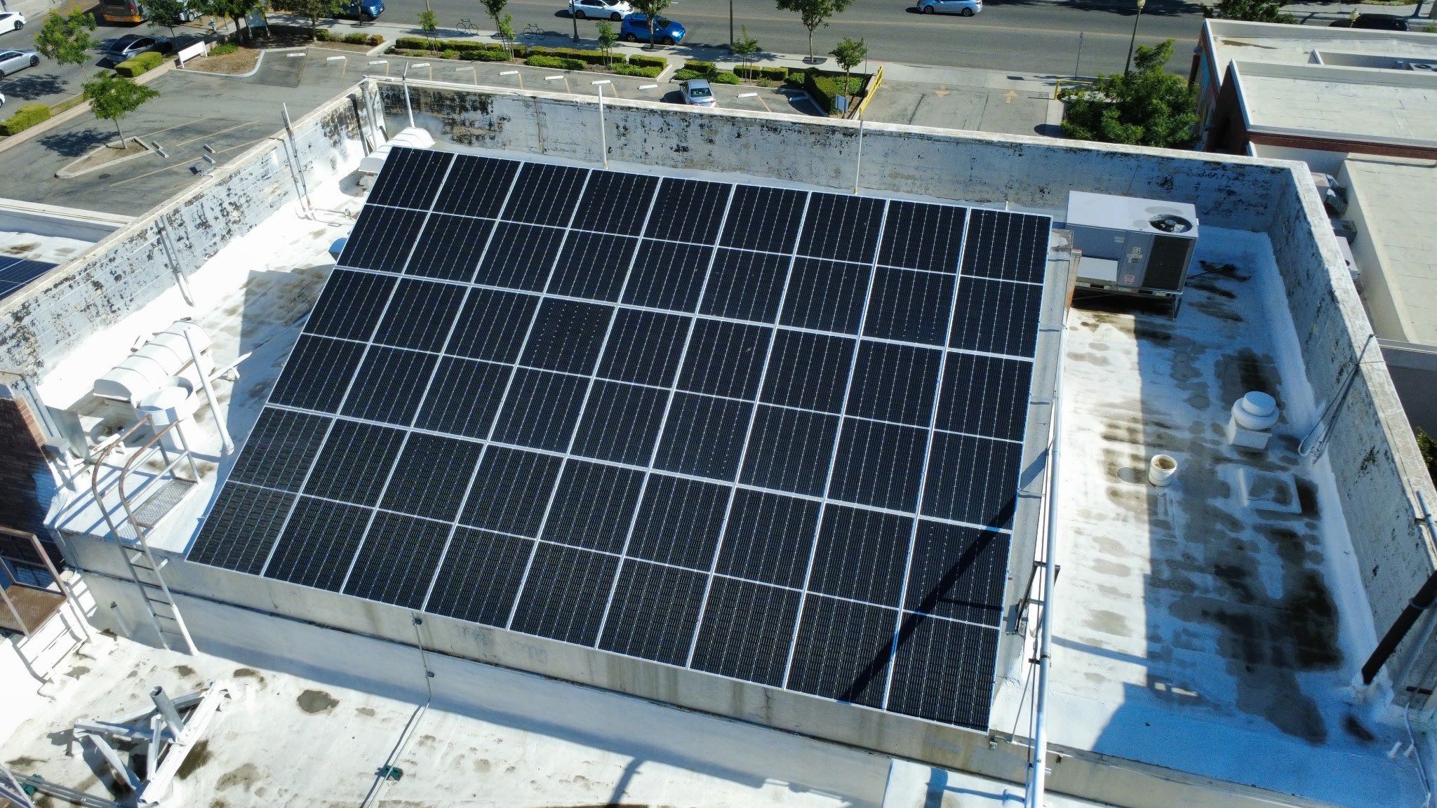 Commercial Solar Panel Cleaning by Palm Coast Solar Cleaning