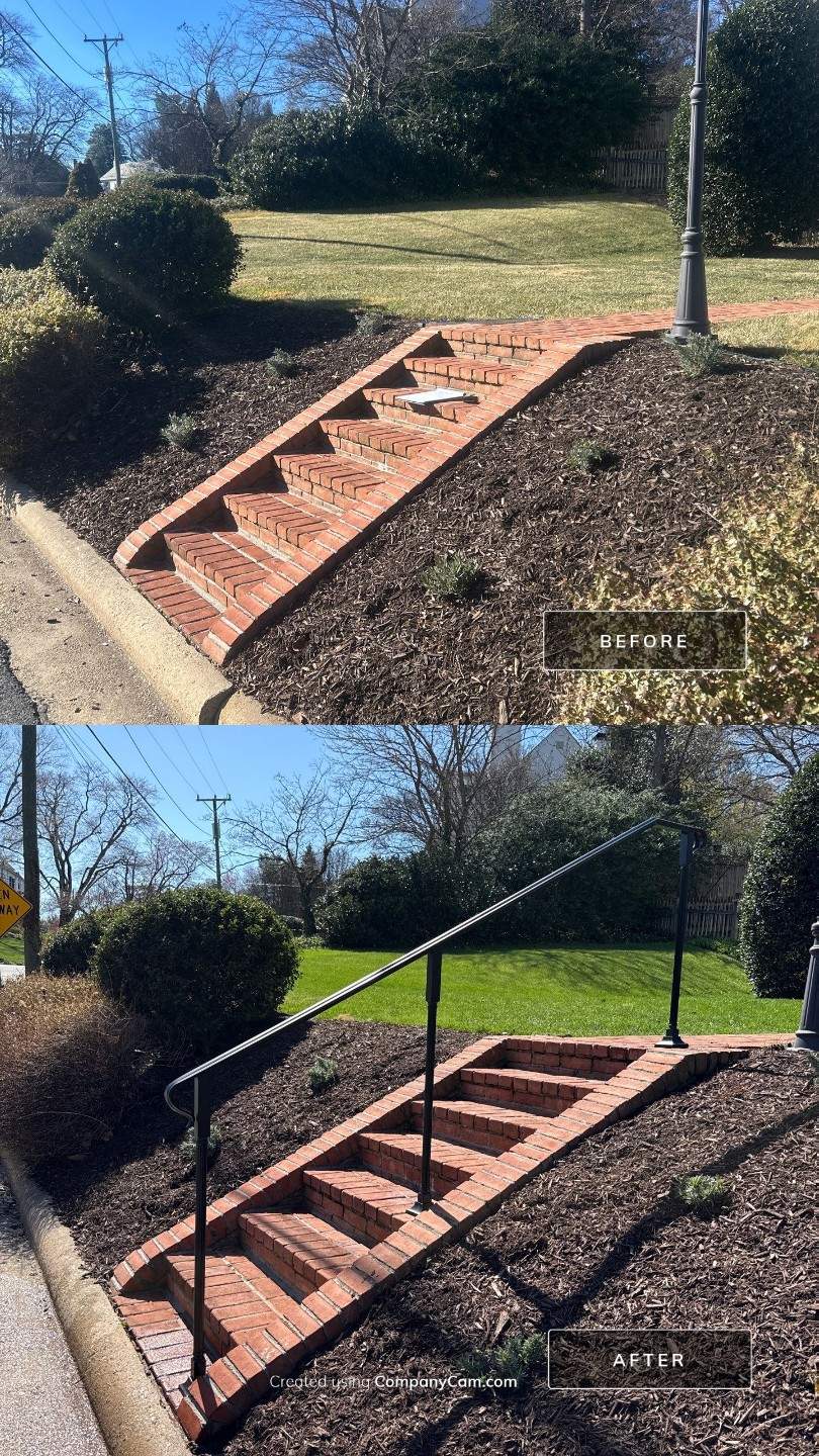 Sleek Minimalist Aluminum Stair Railing – Arlington, VA by Capitol Iron Works