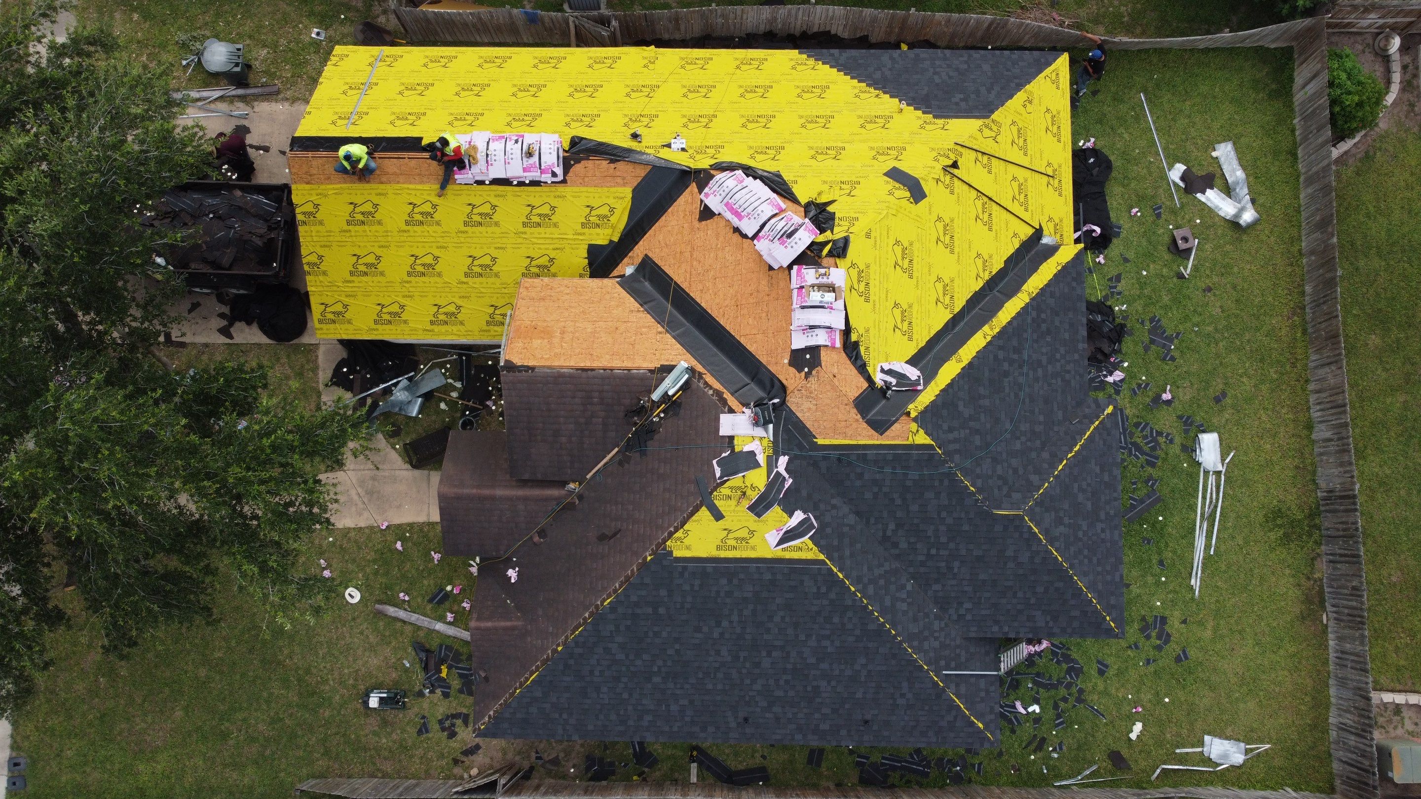 Roof Replacement by Bison Roofing  