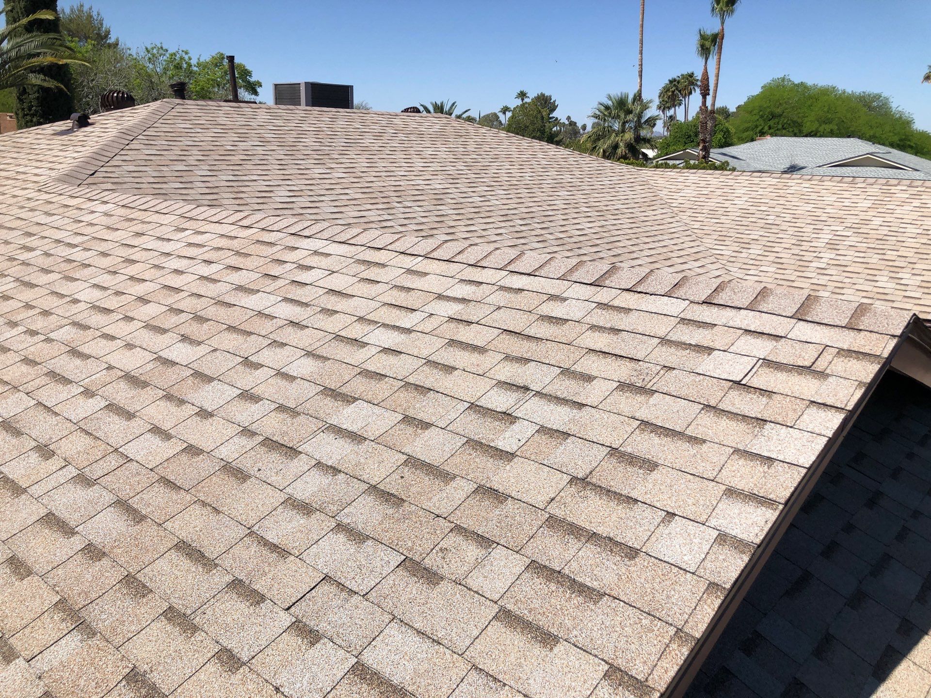 Desert Tan Shingles by Reimagine Roofing