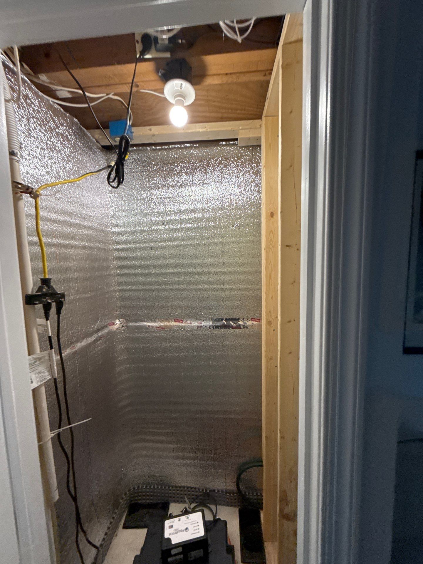 Waterproofing using Waterproofing by Worthington Basement Health Systems