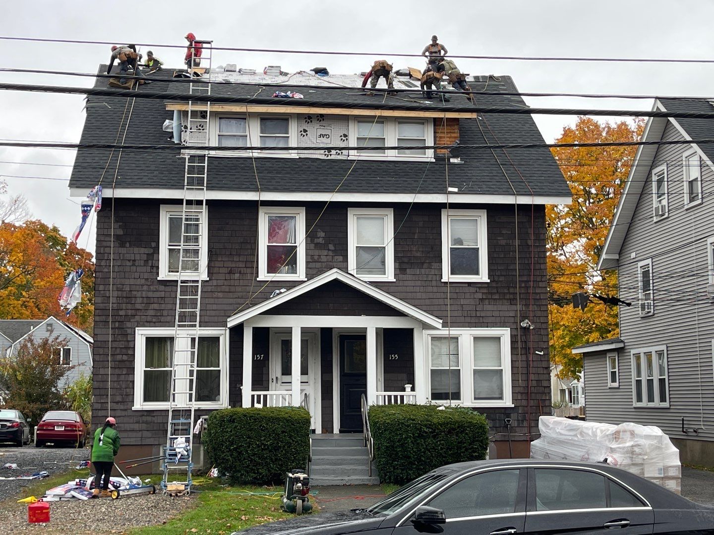 Residential Roofing Installation using GAF Timberline HDZ by Sensible Home Solutions