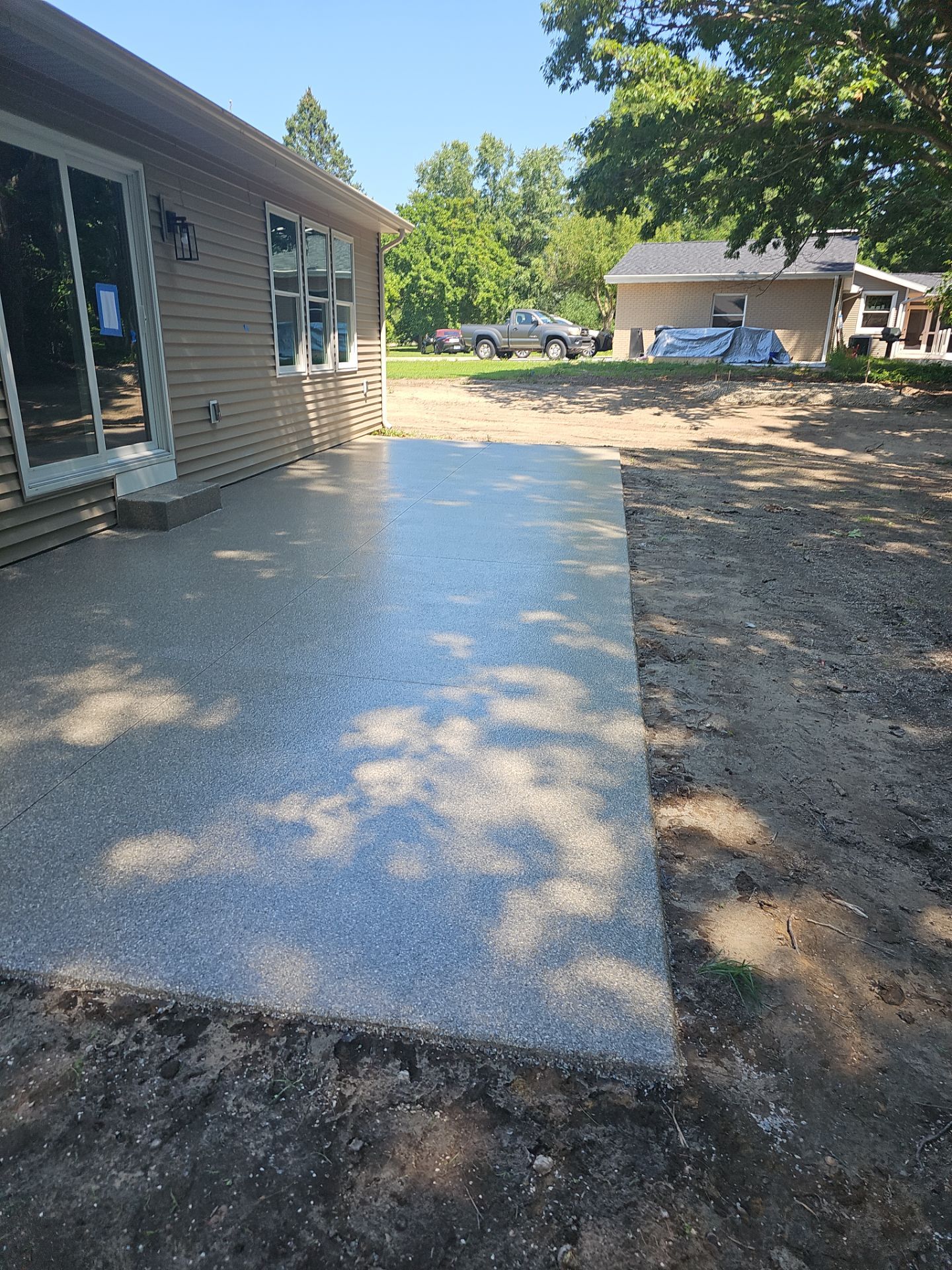 Patio Coating in St. Joseph, Michigan! by Innovative Spaces / Innovative Concrete Coatings