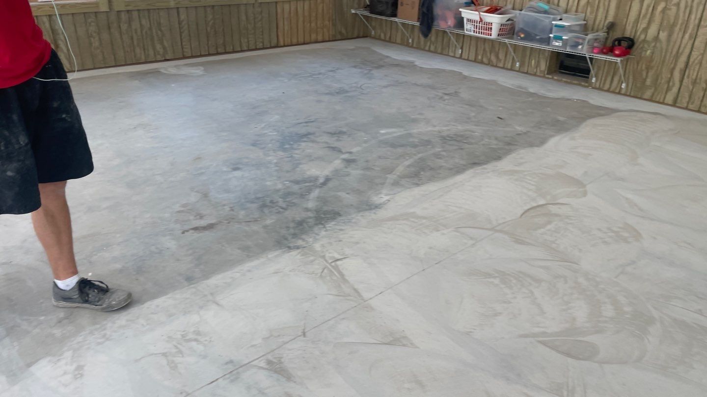 Garage TransFLOORmation using Domino by Innovative Concrete Coatings 