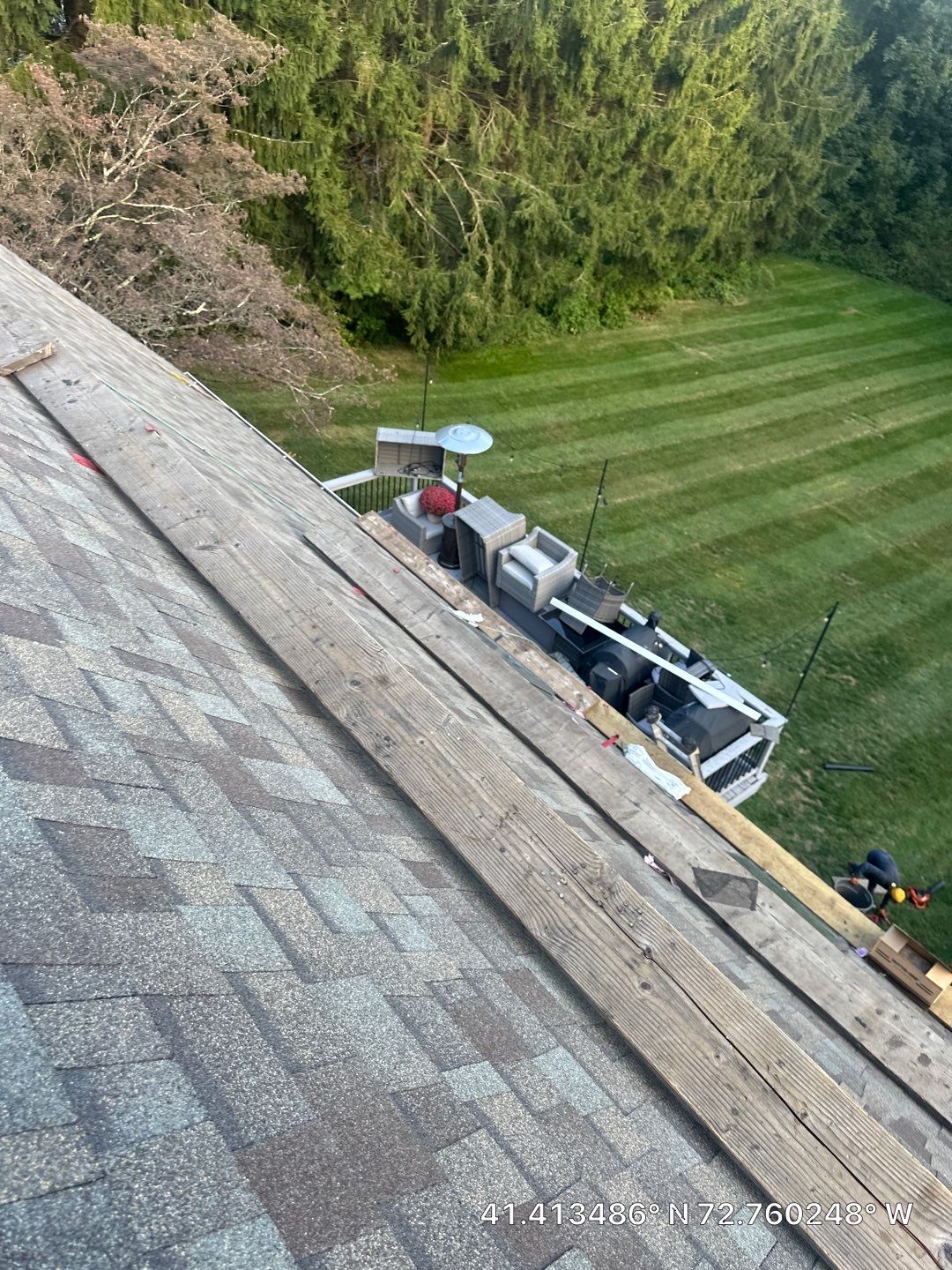 Residential Roofing Installation using Owens Corning Duration Driftwood by A Plus Exterior