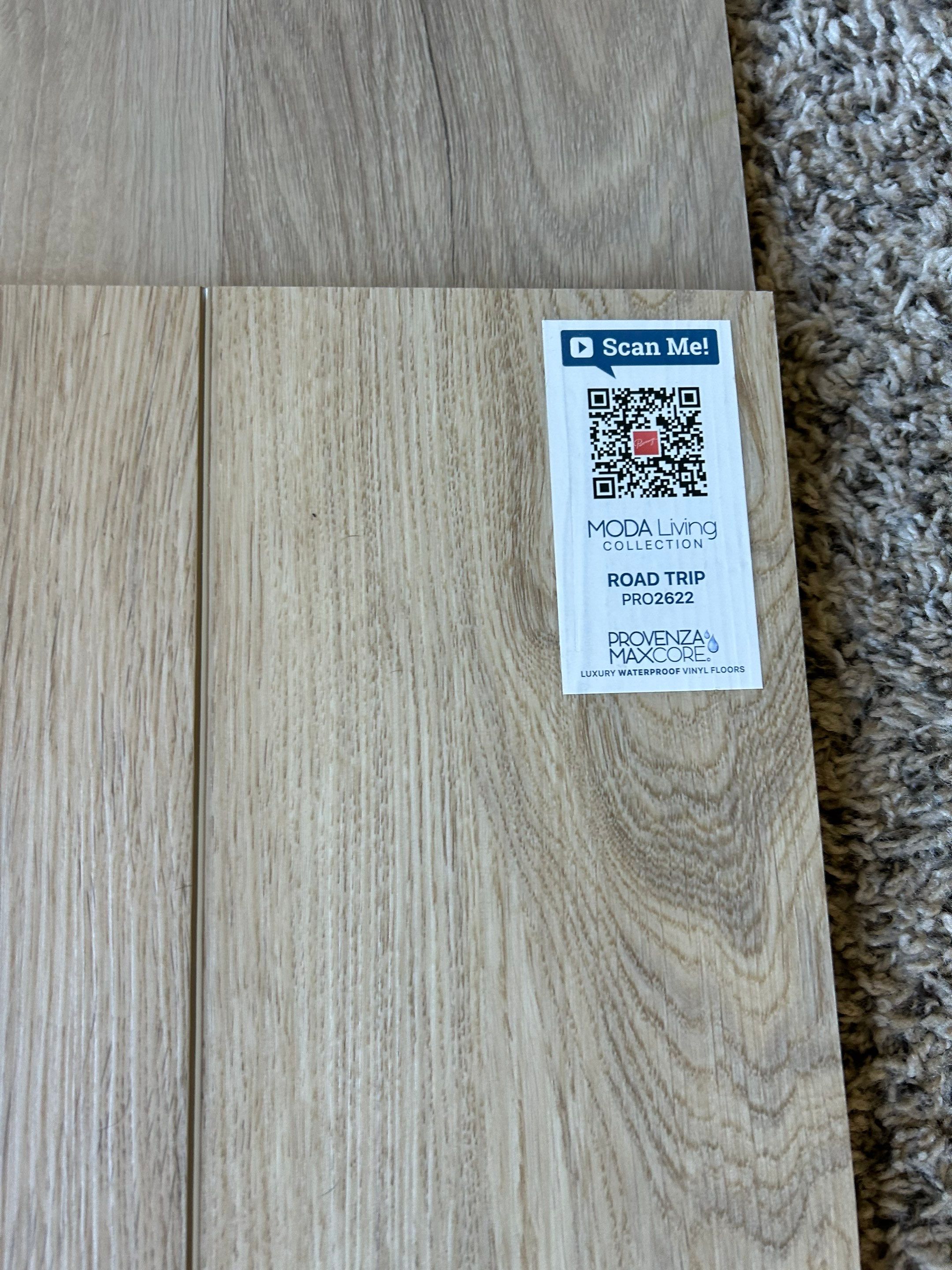 Before & After with Provenza "Road Trip" LVP by RTBaldwin Hardwood Floors