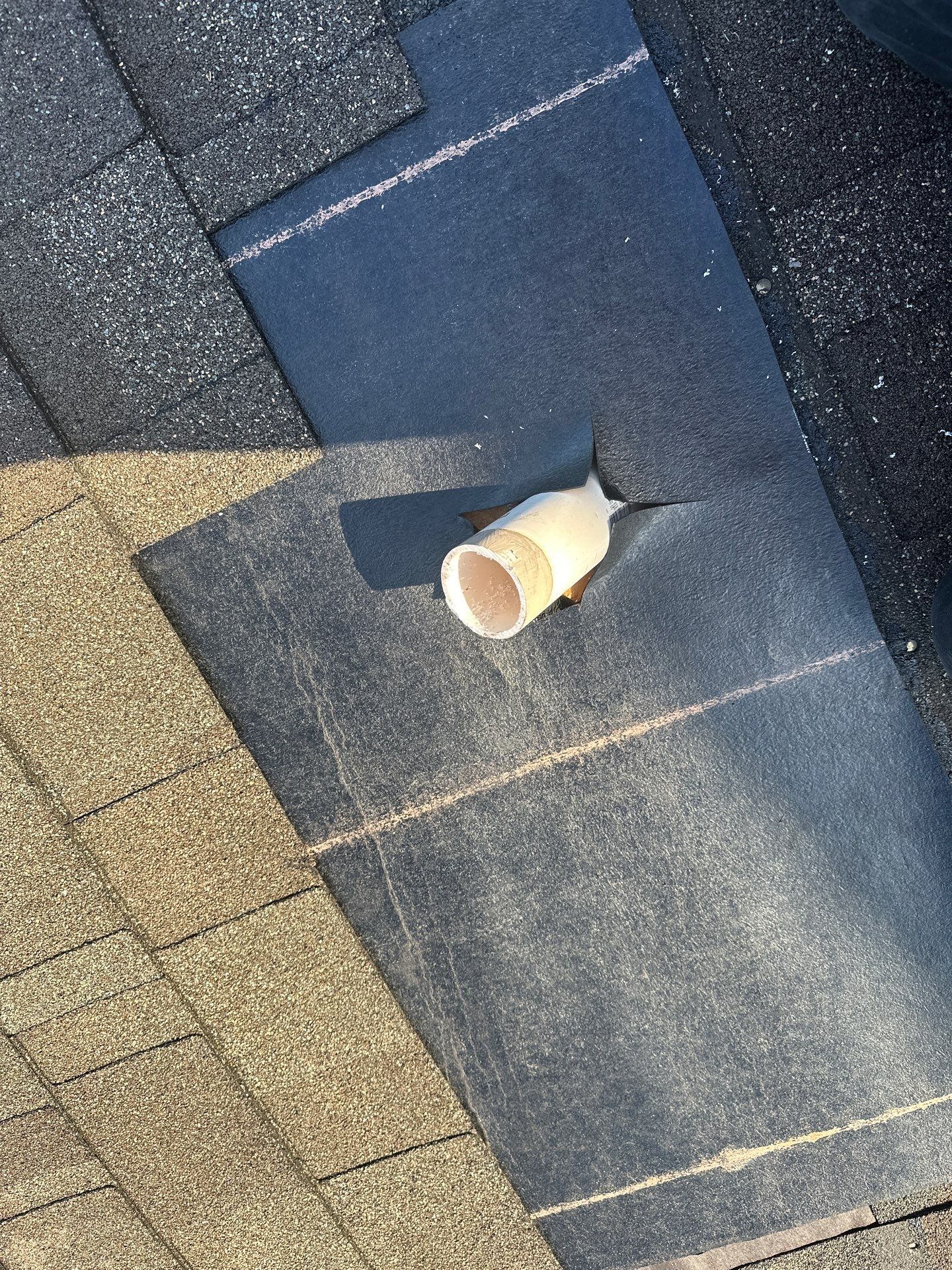 Hail Damage using Owen's Corning Duration (Lifetime) Shingles by Roof Repair Company