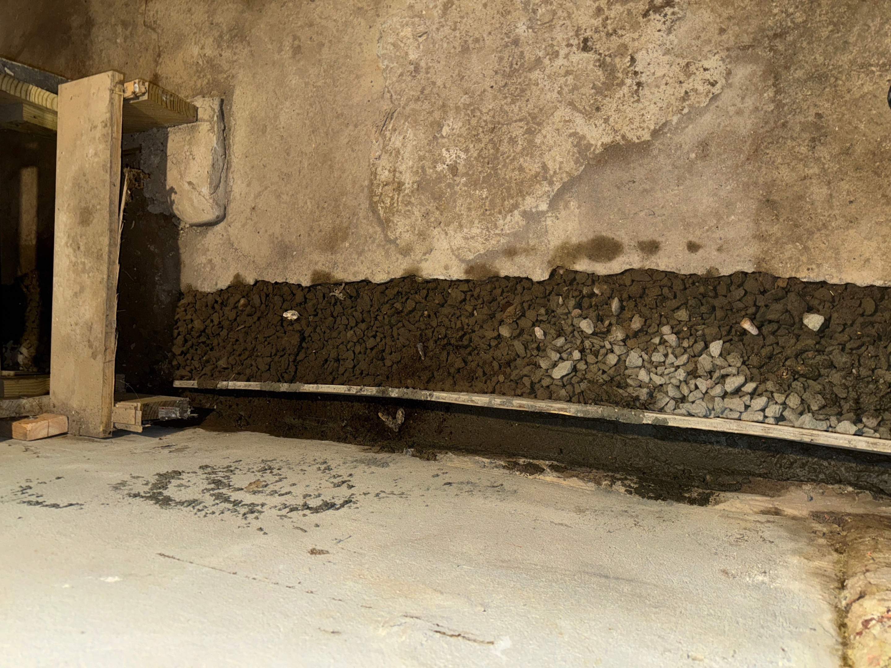 Interior French Drain & Wall Vapor Barrier in Newark, NJ  by Pure Service Pro, LLC 