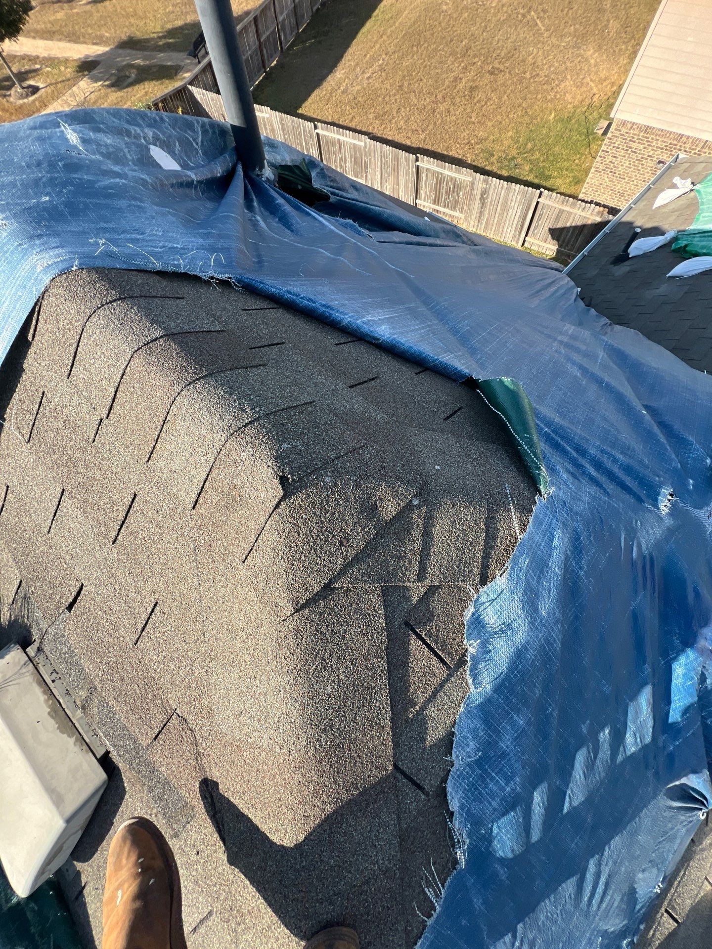 Residential Roofing Repair using Owen's Corning Duration (Lifetime) Shingles by Roof Repair Company