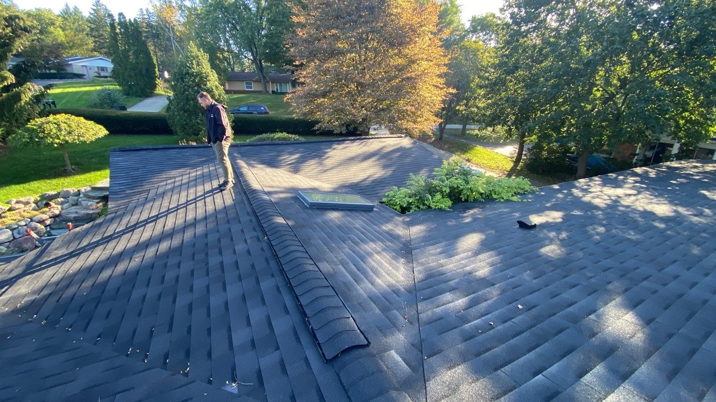 Spray Foam Attic & New Roof  by Bloomfield Construction & Restoration