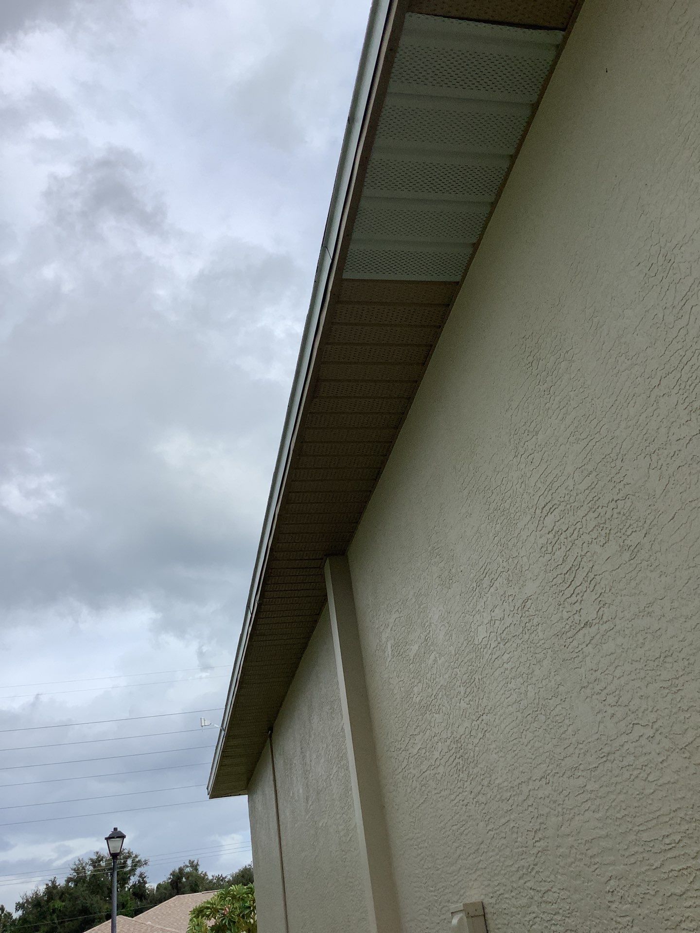 Cameo New Gutters and Soffit Installation FL by Gutter Professors