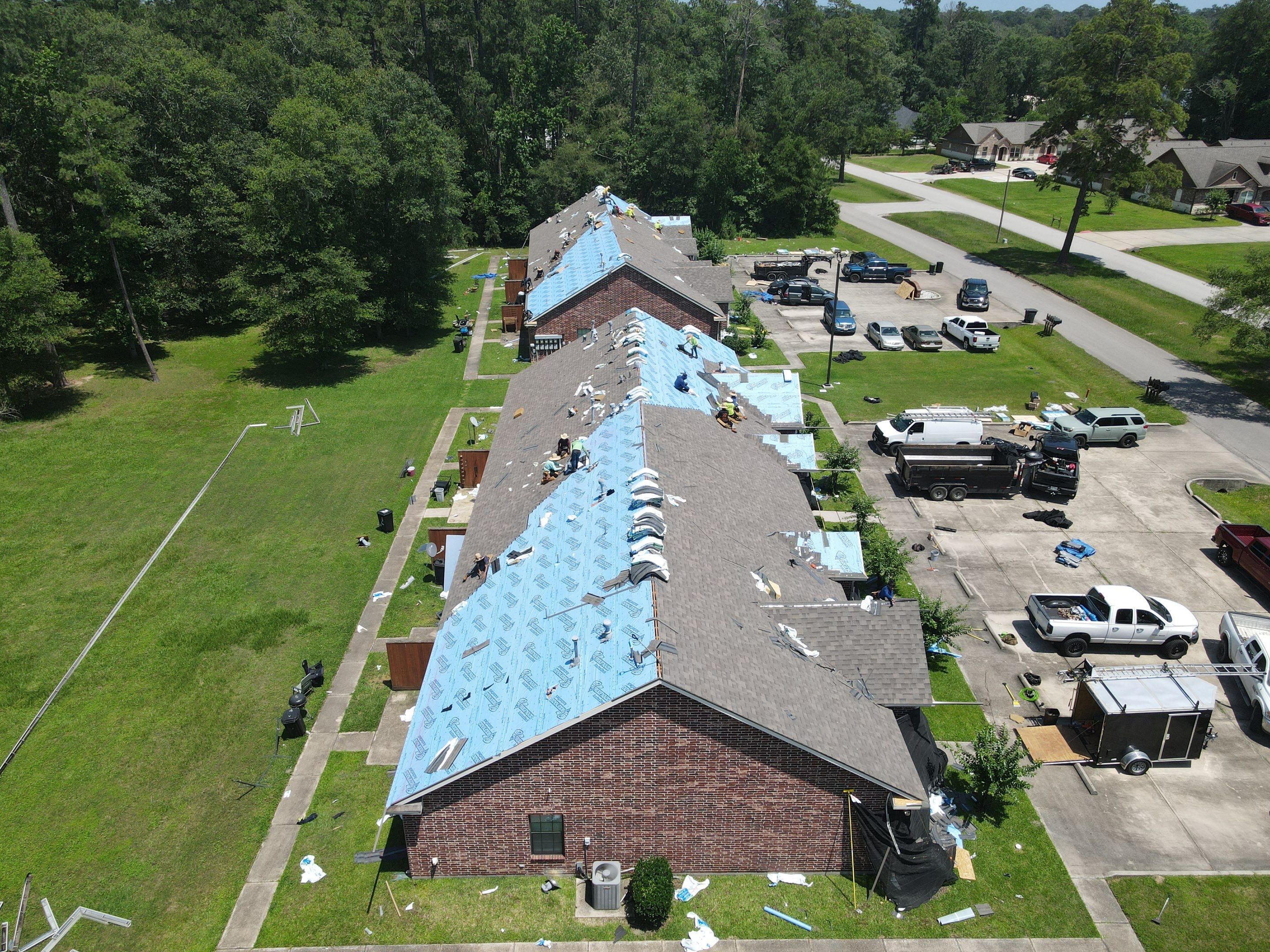 Commercial Roofing Installation using Malarkey Vista Impact Resistant by Roof Concepts Construction