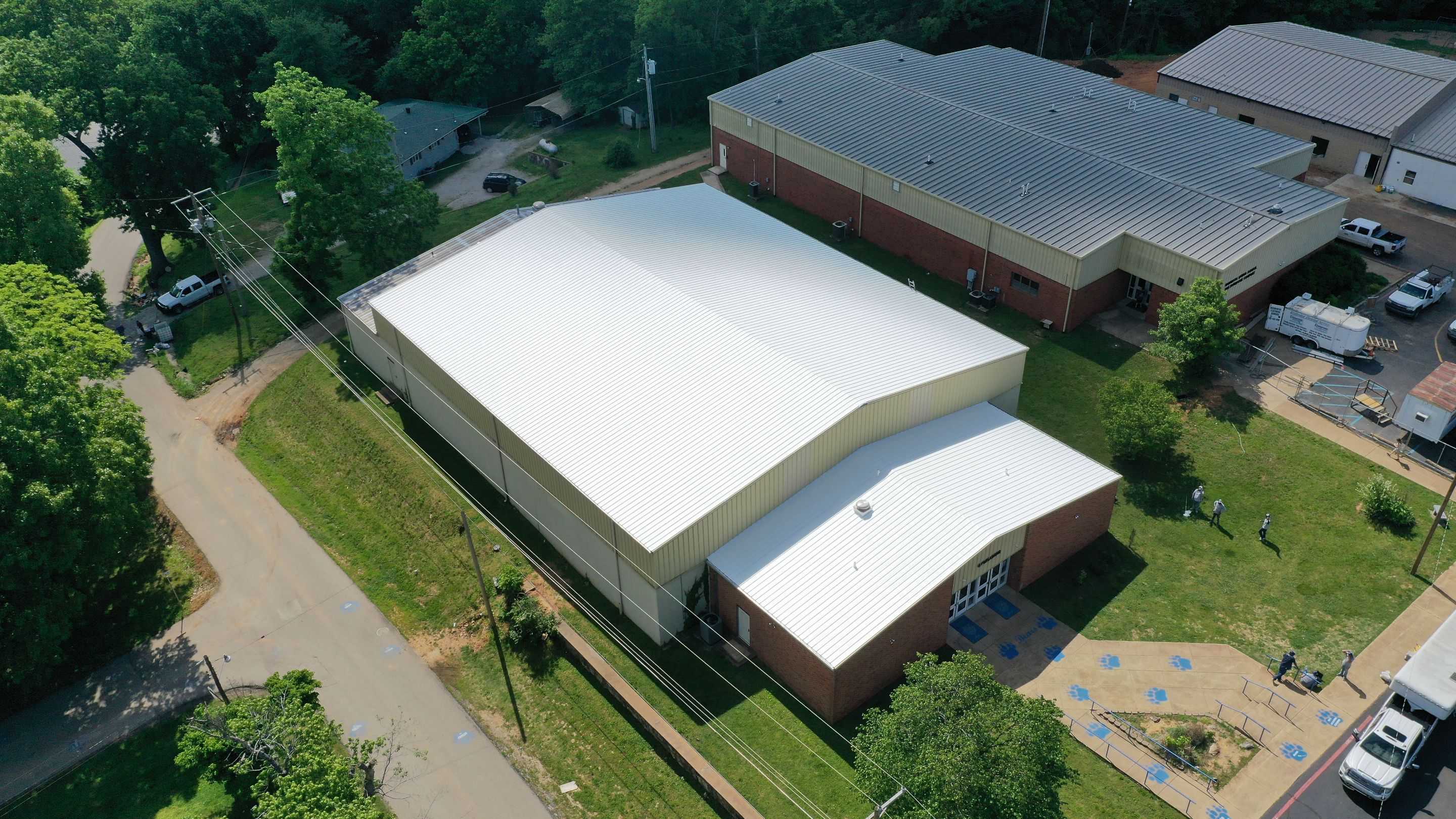 Mammoth Springs Gymnasium by Hostetler Roofing