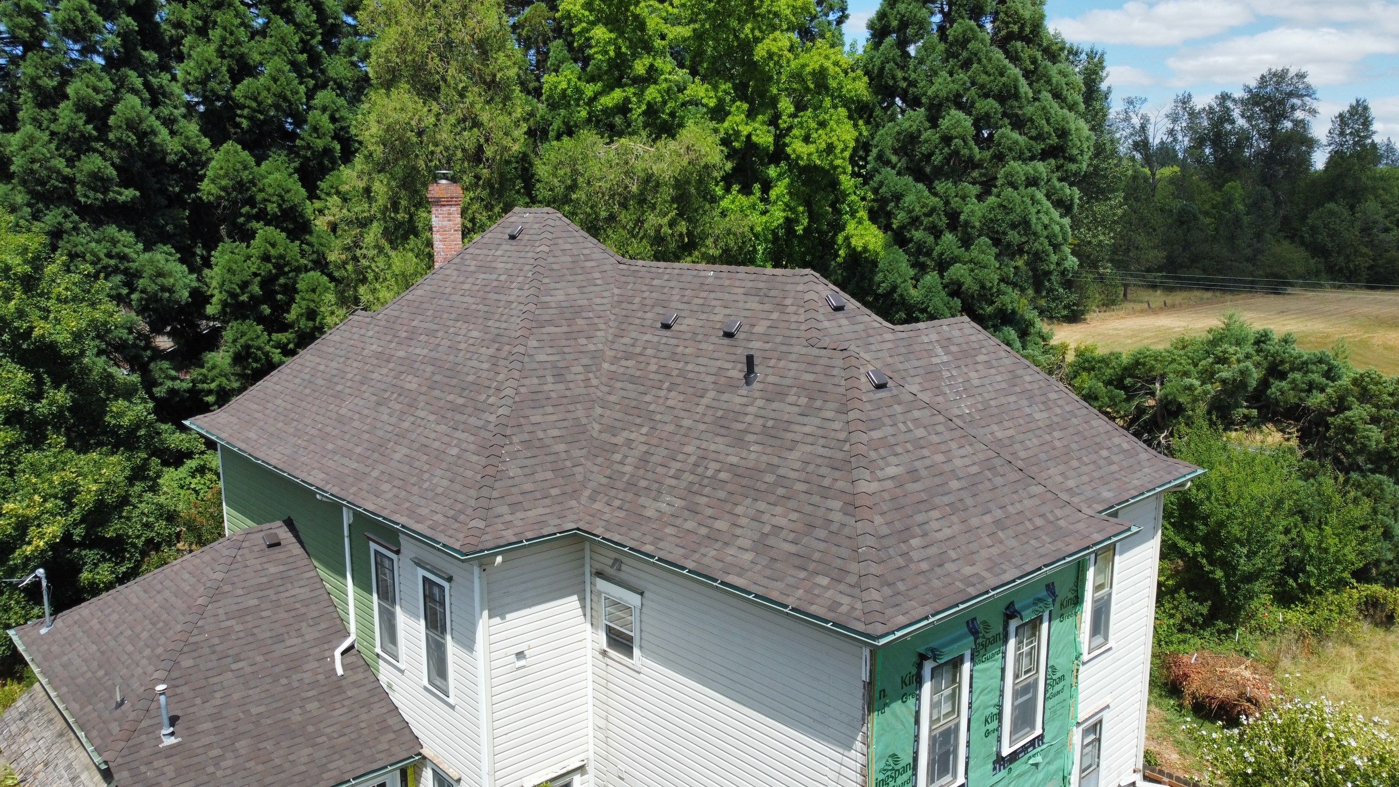 Residential Roofing Installation using Malarkey Vista AR Shingles by Orezona Building & Roofing Company, Inc.