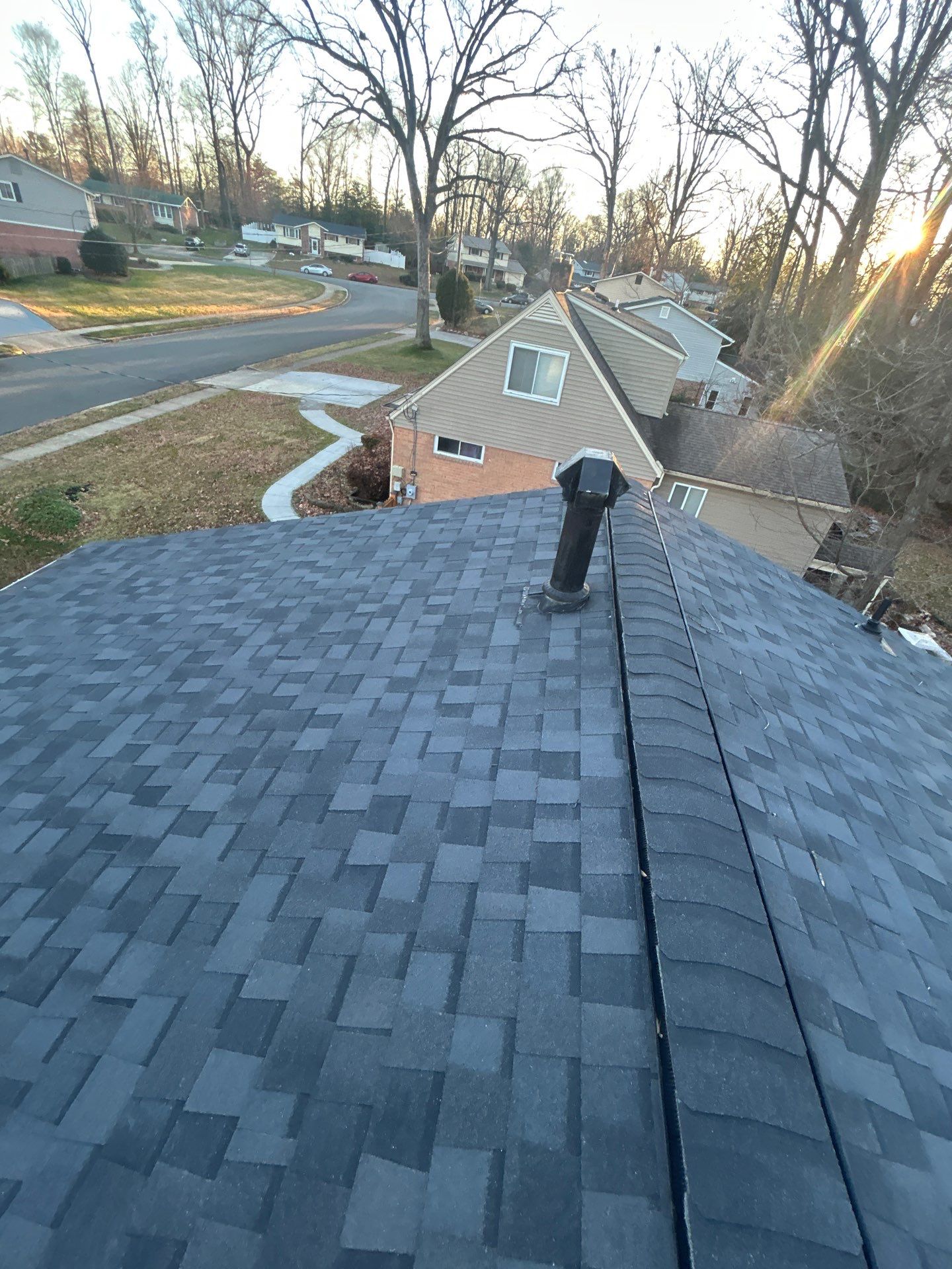 Springfield : Residential Roof Replacement with CertainTeed Landmark Pro in Max Moire Black  by RM Banning, Inc.