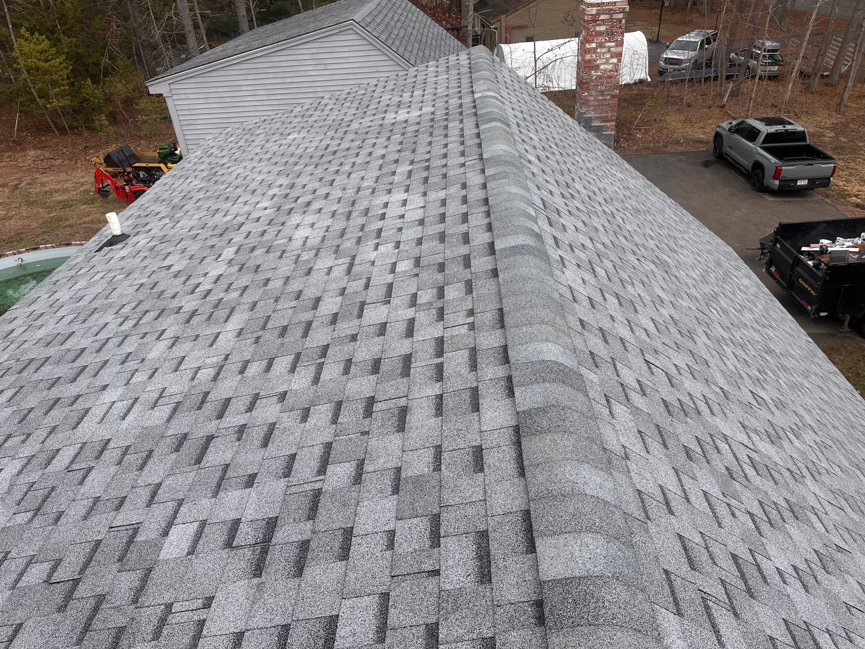 Residential Roof Replacement and IKO Cambridge Shingle Installation in Berwick by Tall pine roofing