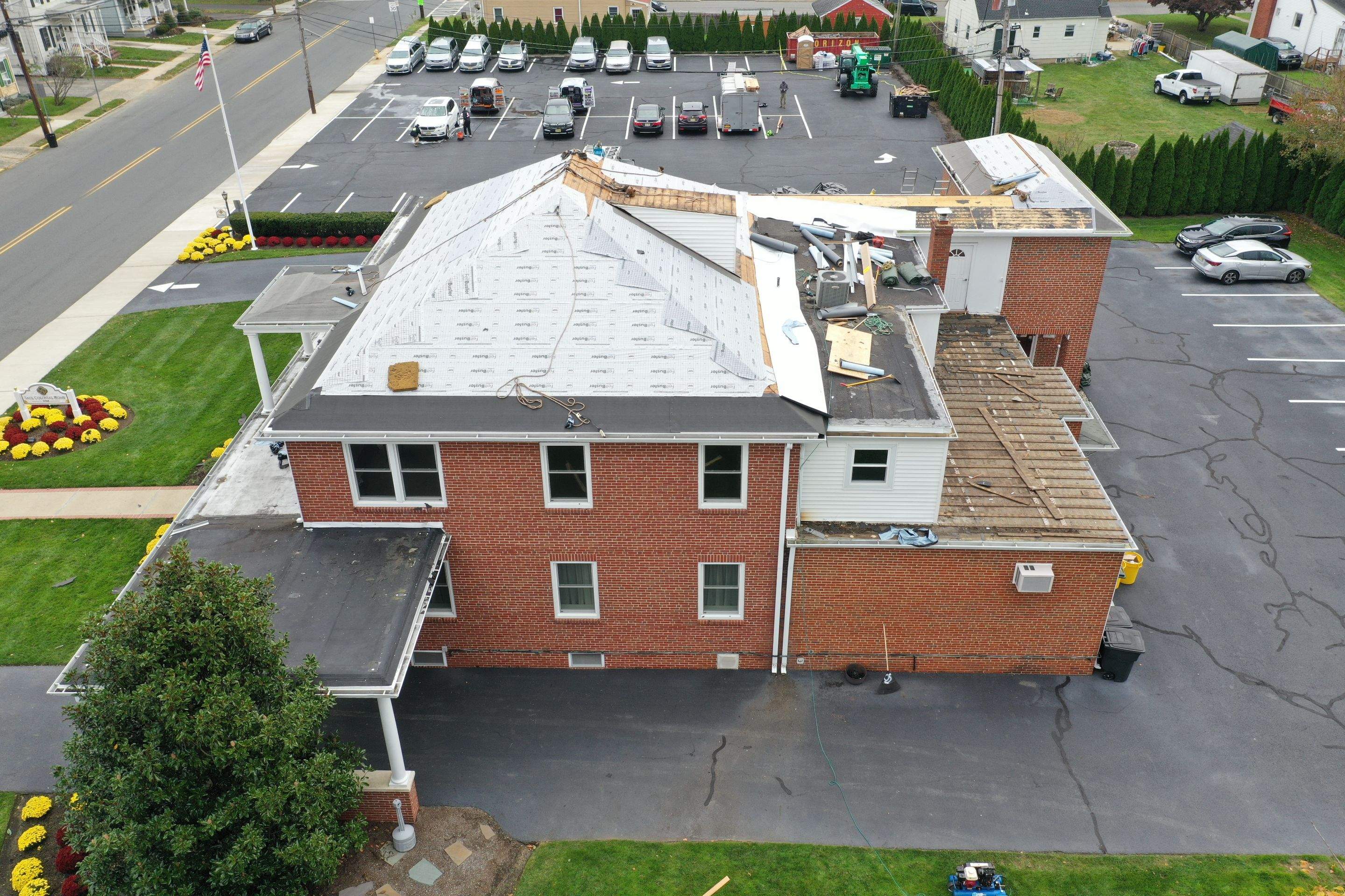 Commercial Roofing Installation using GAF Timberline / GAF TPO by All Site Roofing