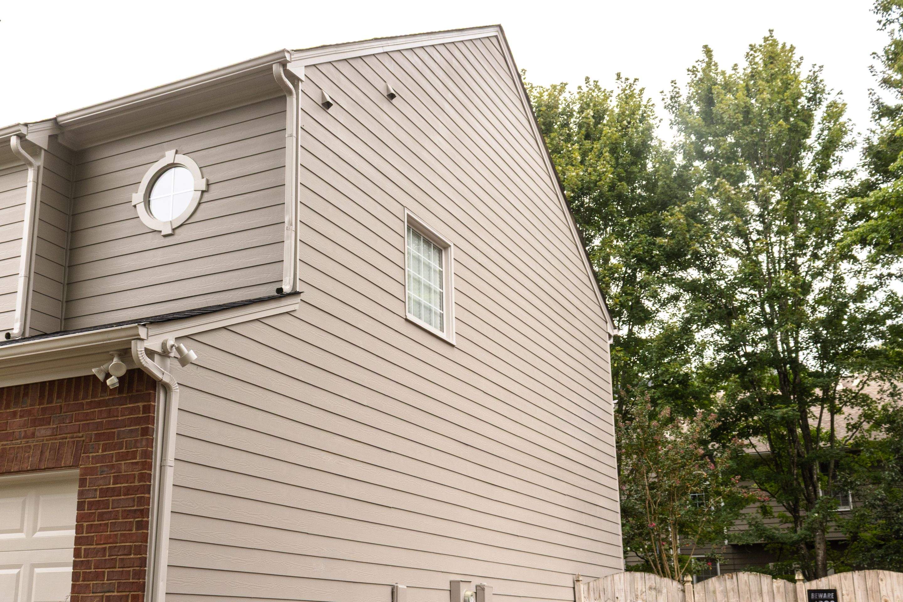 Alpharetta, GA Partial Siding Replacement using James Hardie Lap Select Cedarmill by Nelson Exteriors