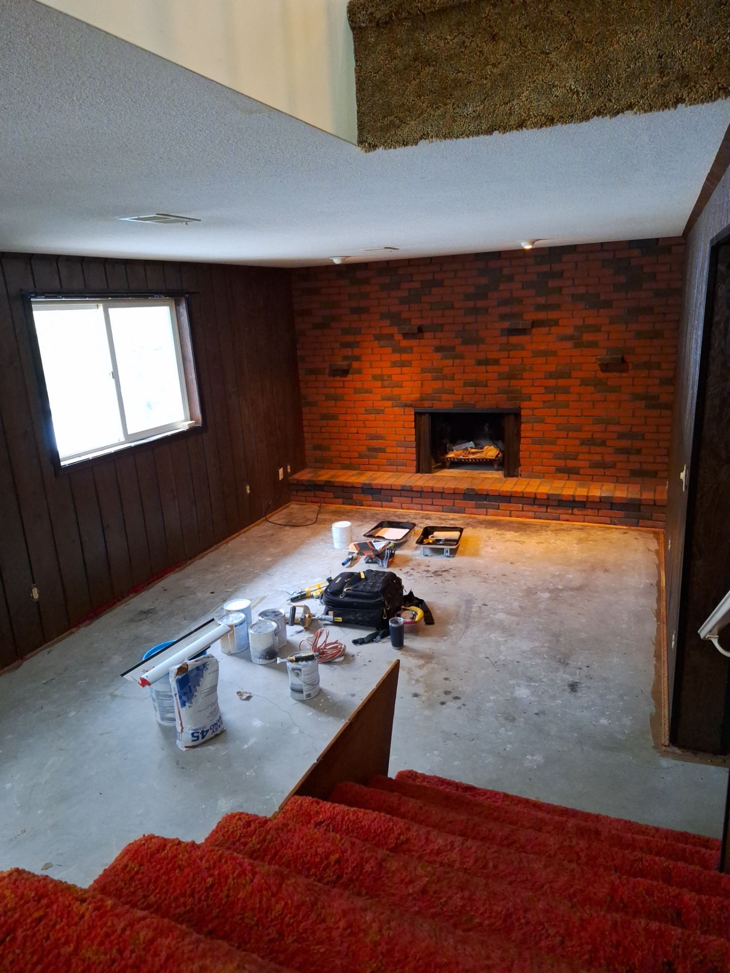 Drywall repairs/ family room by Gordon Painting