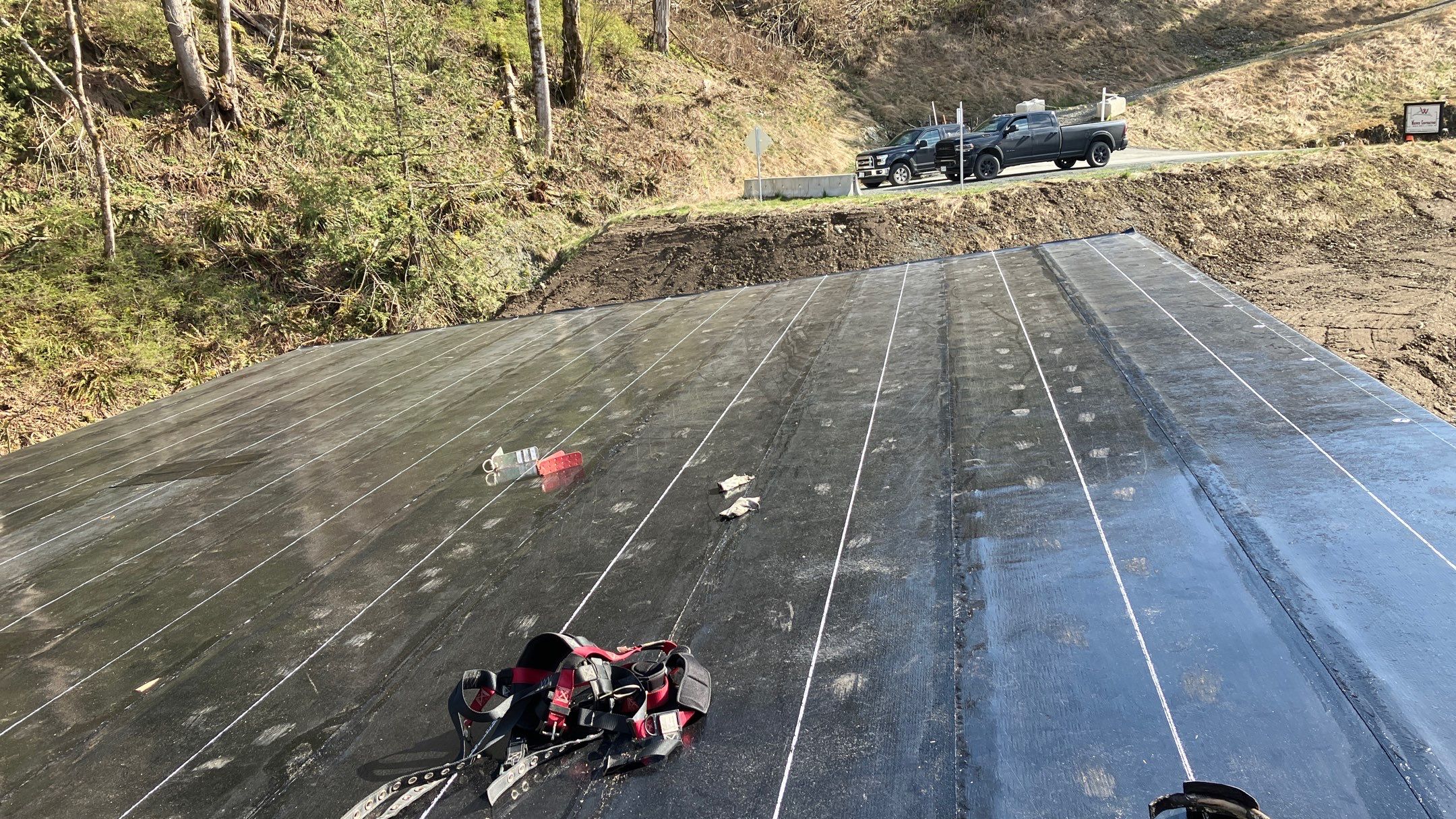 Residential Roofing Installation using IKO 2ply sbs  by Top Notch Roofing Inc