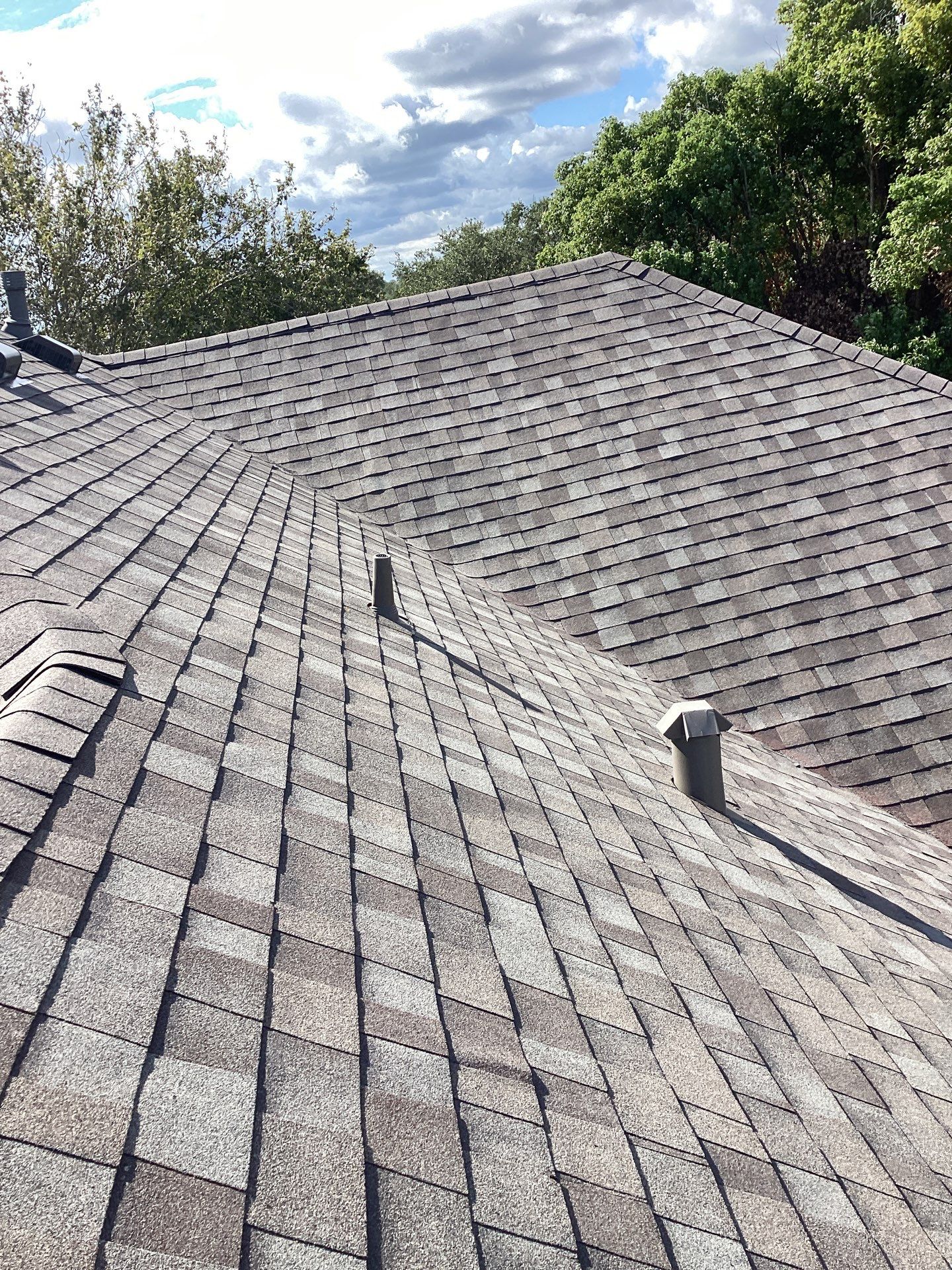 Residential Roofing Installation using Owen's Corning Duration (Lifetime) Shingles by Roof Repair Company