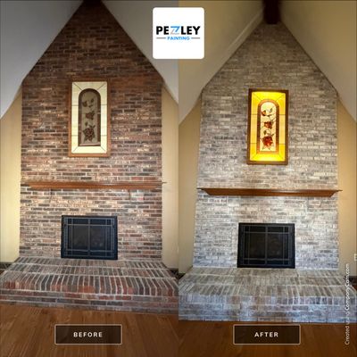 White Wash Brick