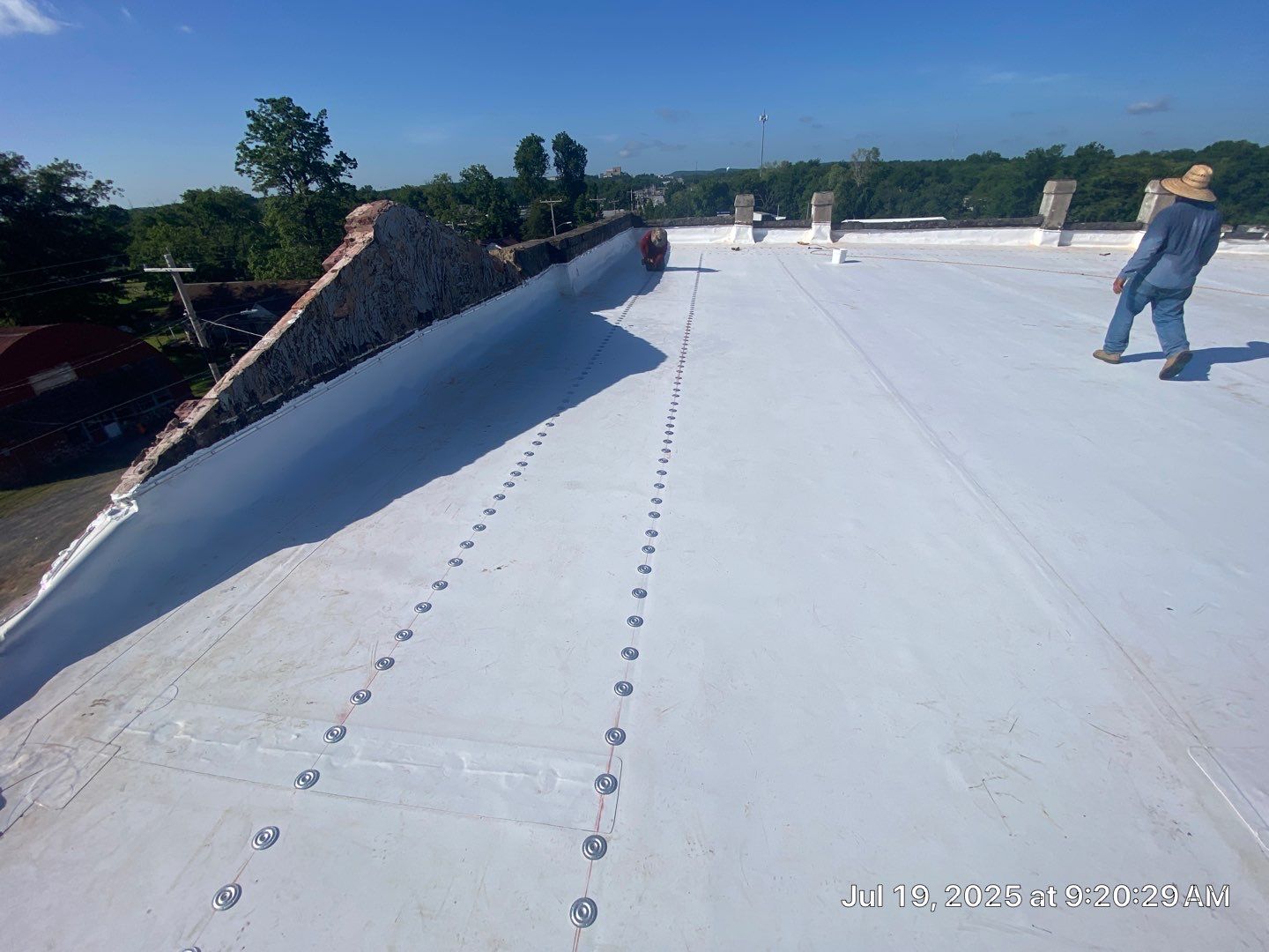 TPO Project in McAlester by Decor Roofing & Restoration