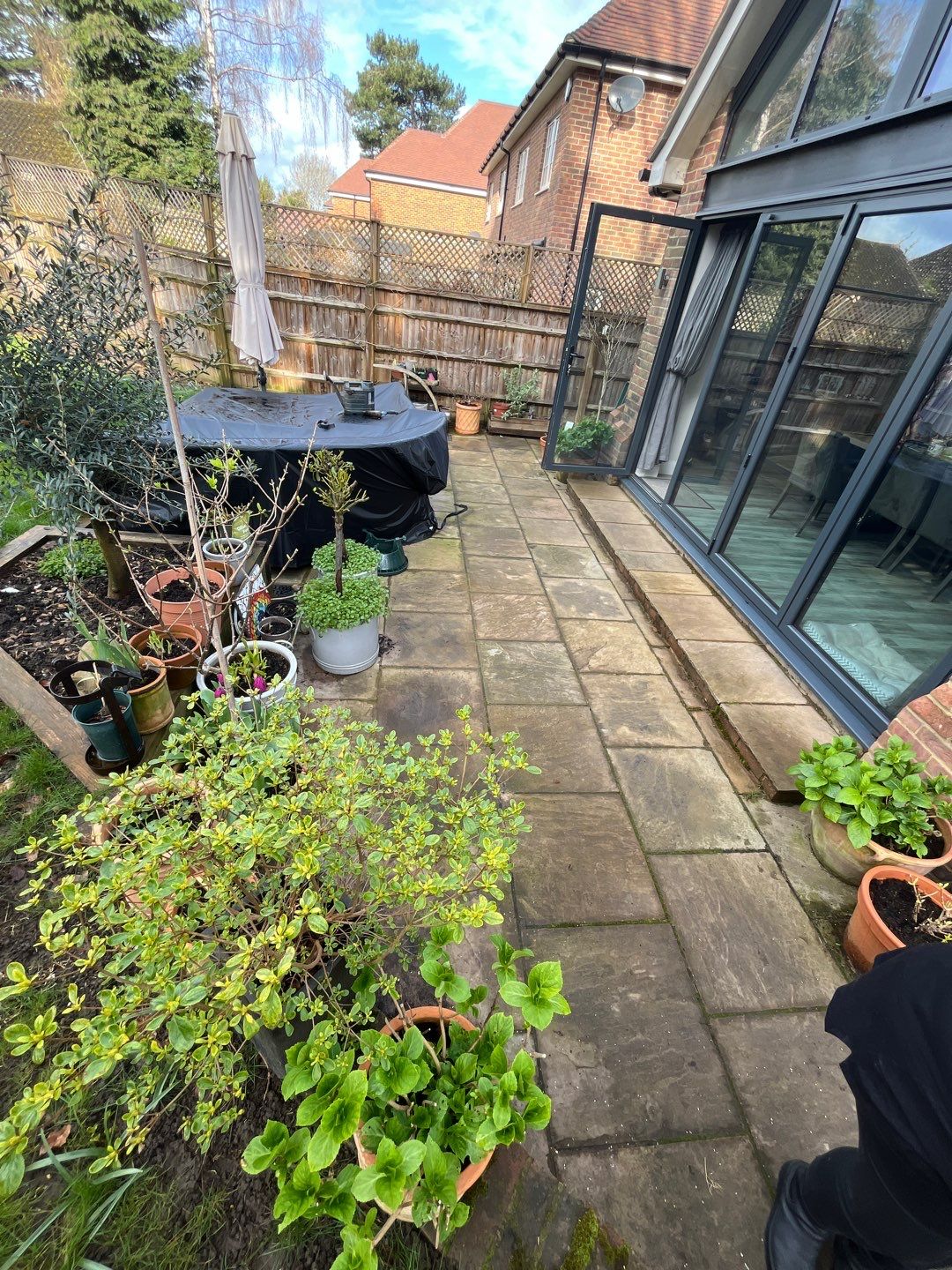 Roof Clean  - Moss Removal - Gutter Clean using Honda 15lpm Low Pressure Washing Machine by Ges Exterior Cleaning ltd