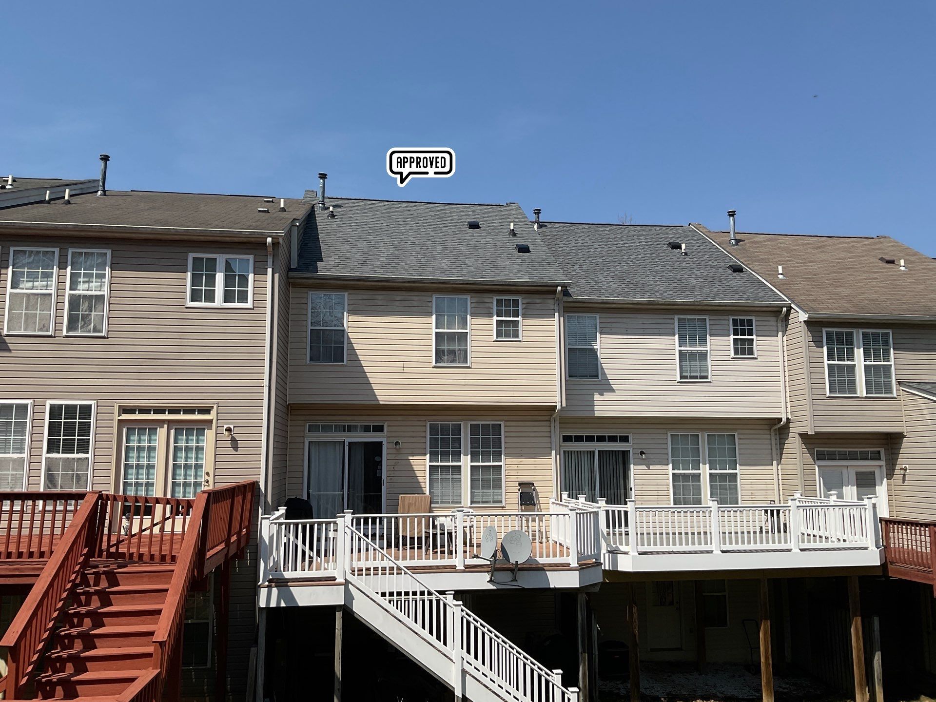 New shingle Roof an New gutters & Downspouts by Alpha Design Services
