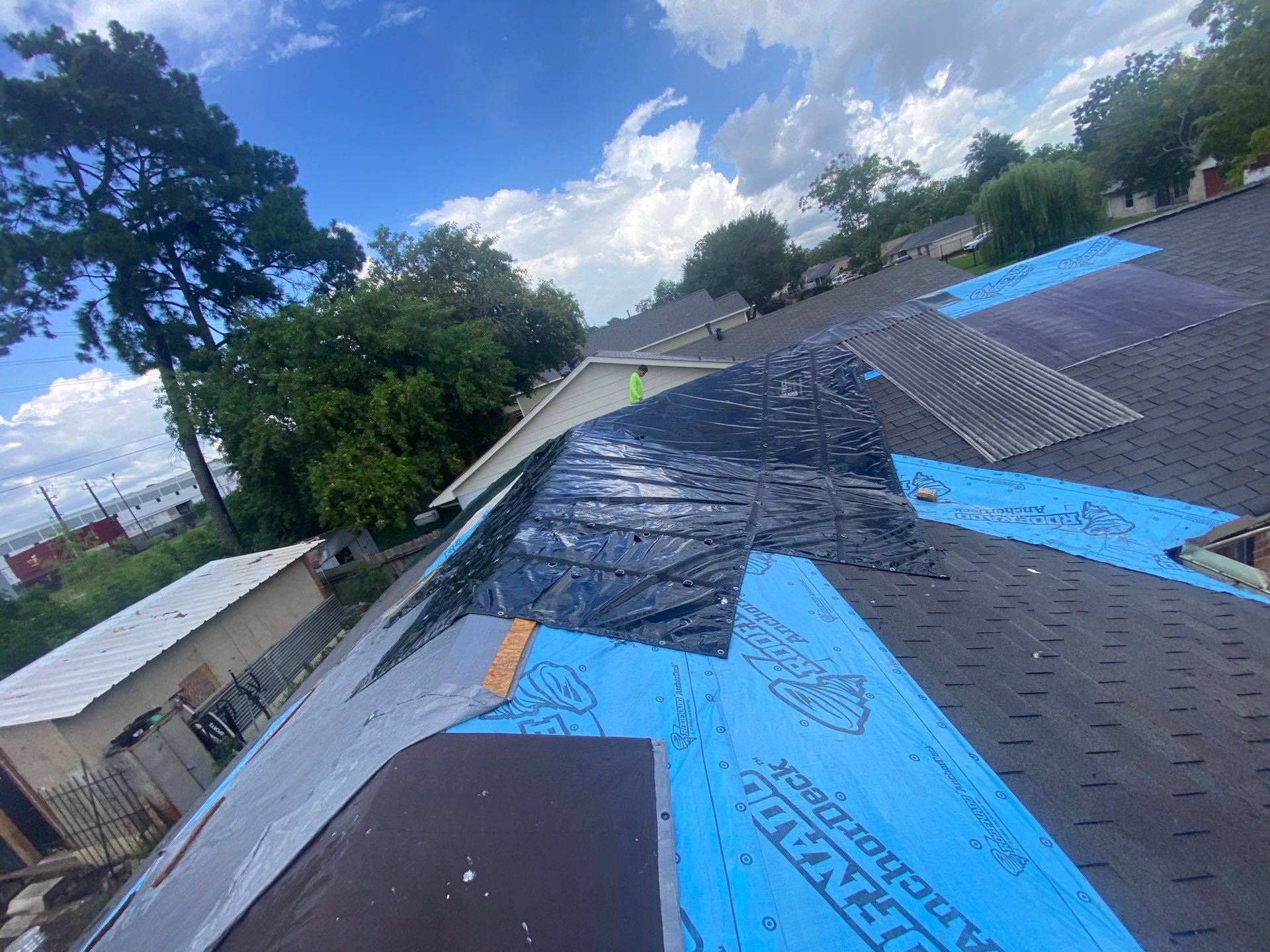 Residential Roofing Repair using Owen's Corning Duration (Lifetime) Shingles by Roof Repair Company