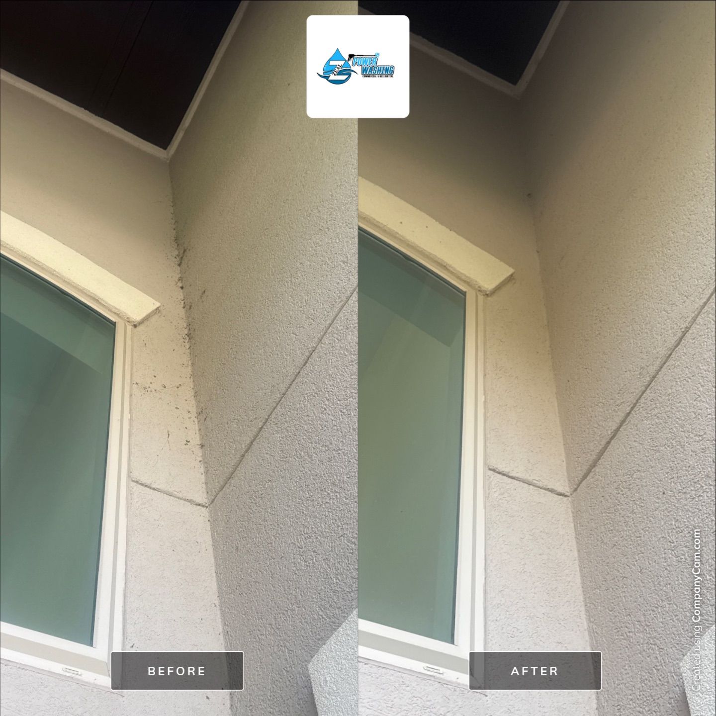 Friendswood House Wash and Travertine Pool Deck Cleaning by Zeal Power Washing