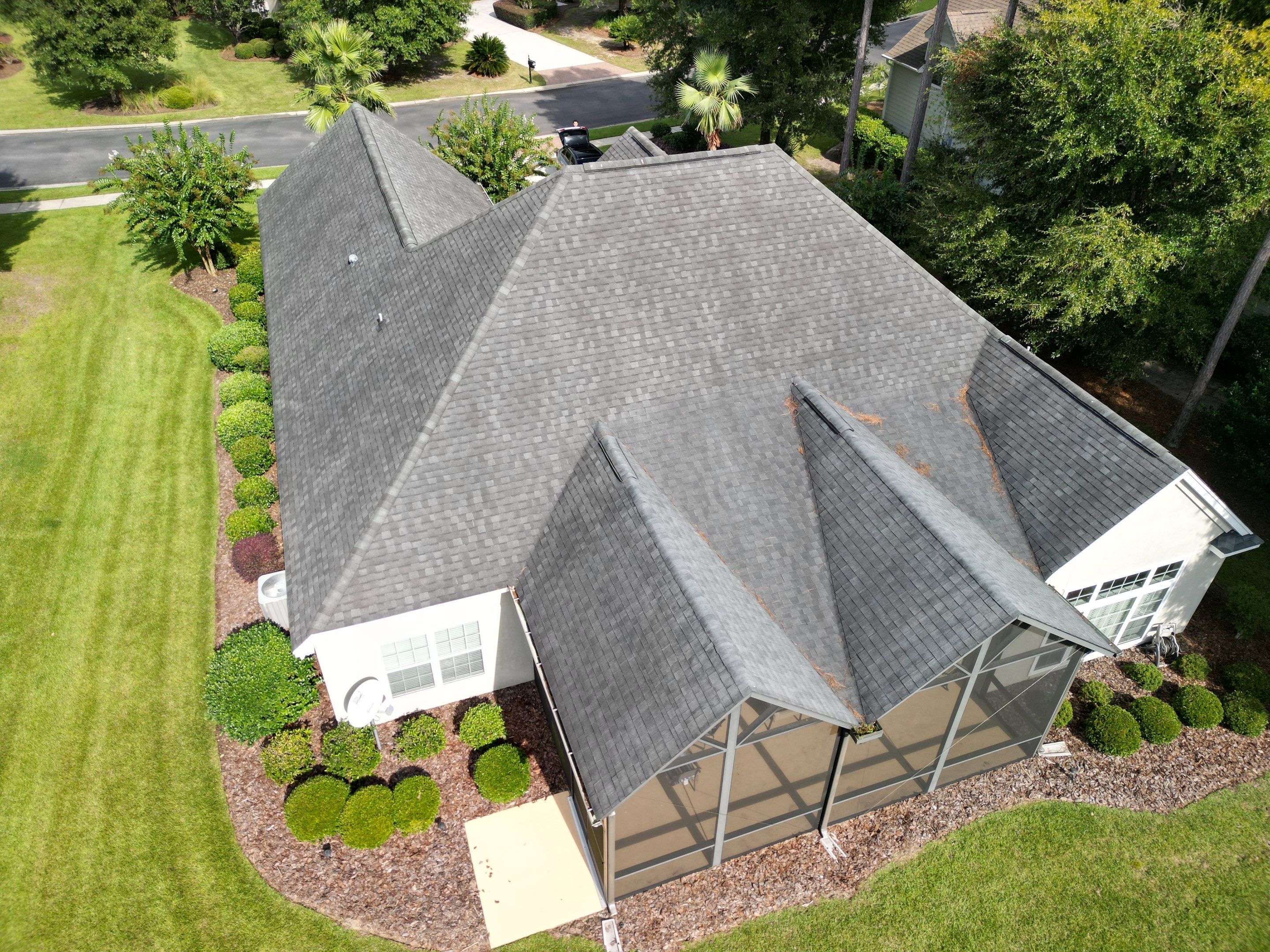 Residential Roofing Installation using Atlas Pinnacle Pristine Pewter by Talya Roofing